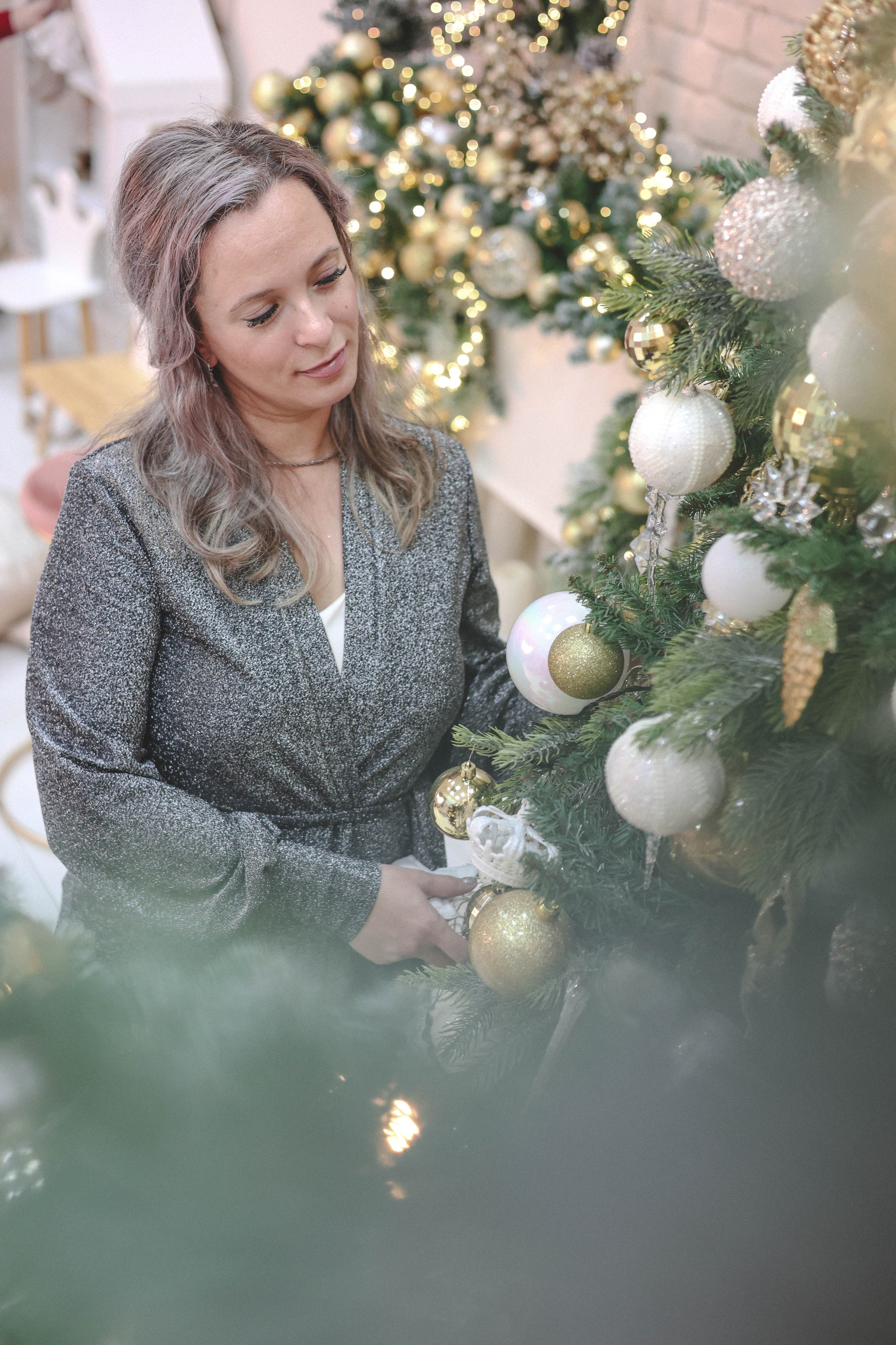 Новогодняя история «Ирина и ее семья». Фотограф в Москве Анастасия Калинина