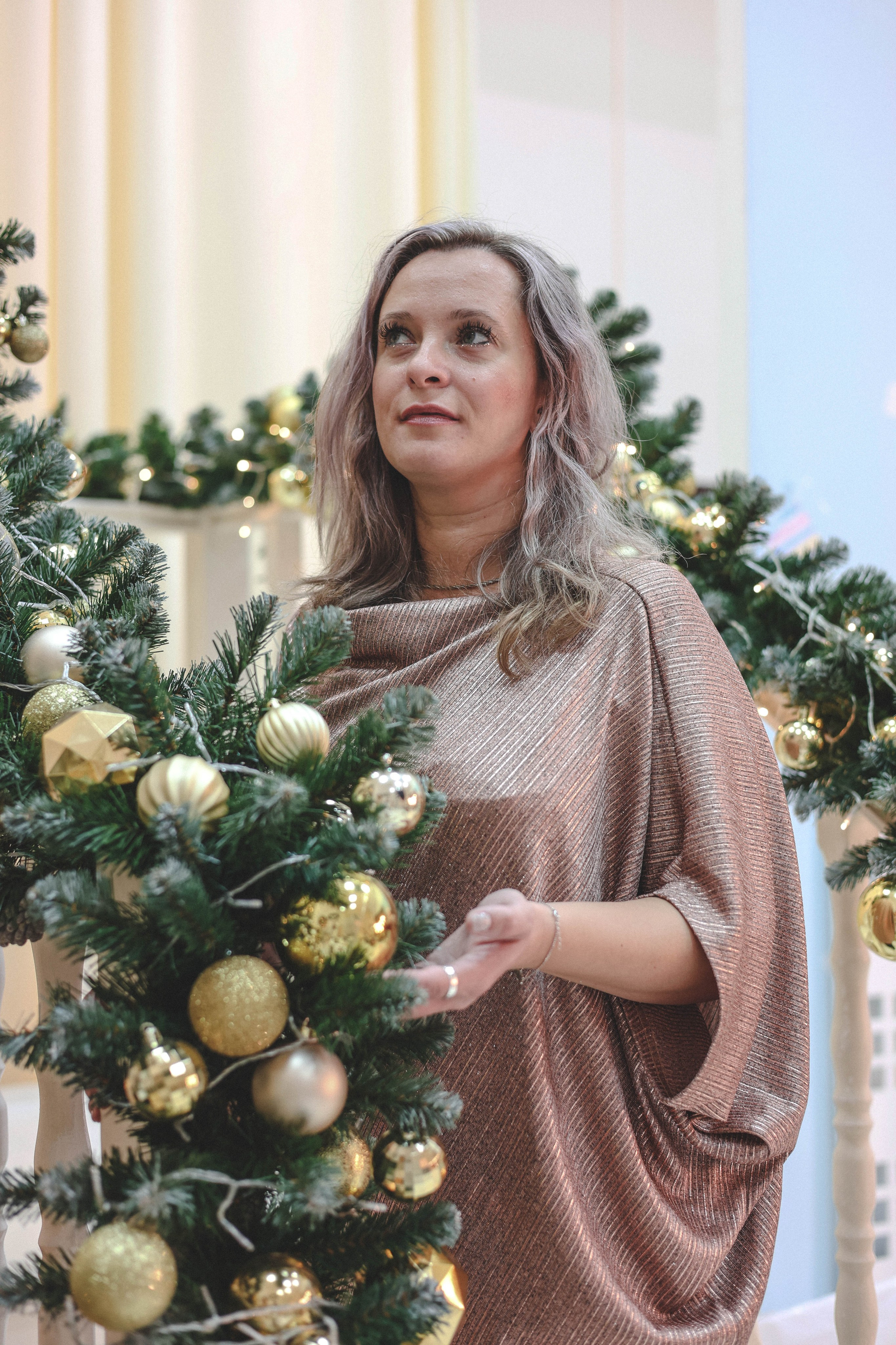 Новогодняя история «Ирина и ее семья». Фотограф в Москве Анастасия Калинина