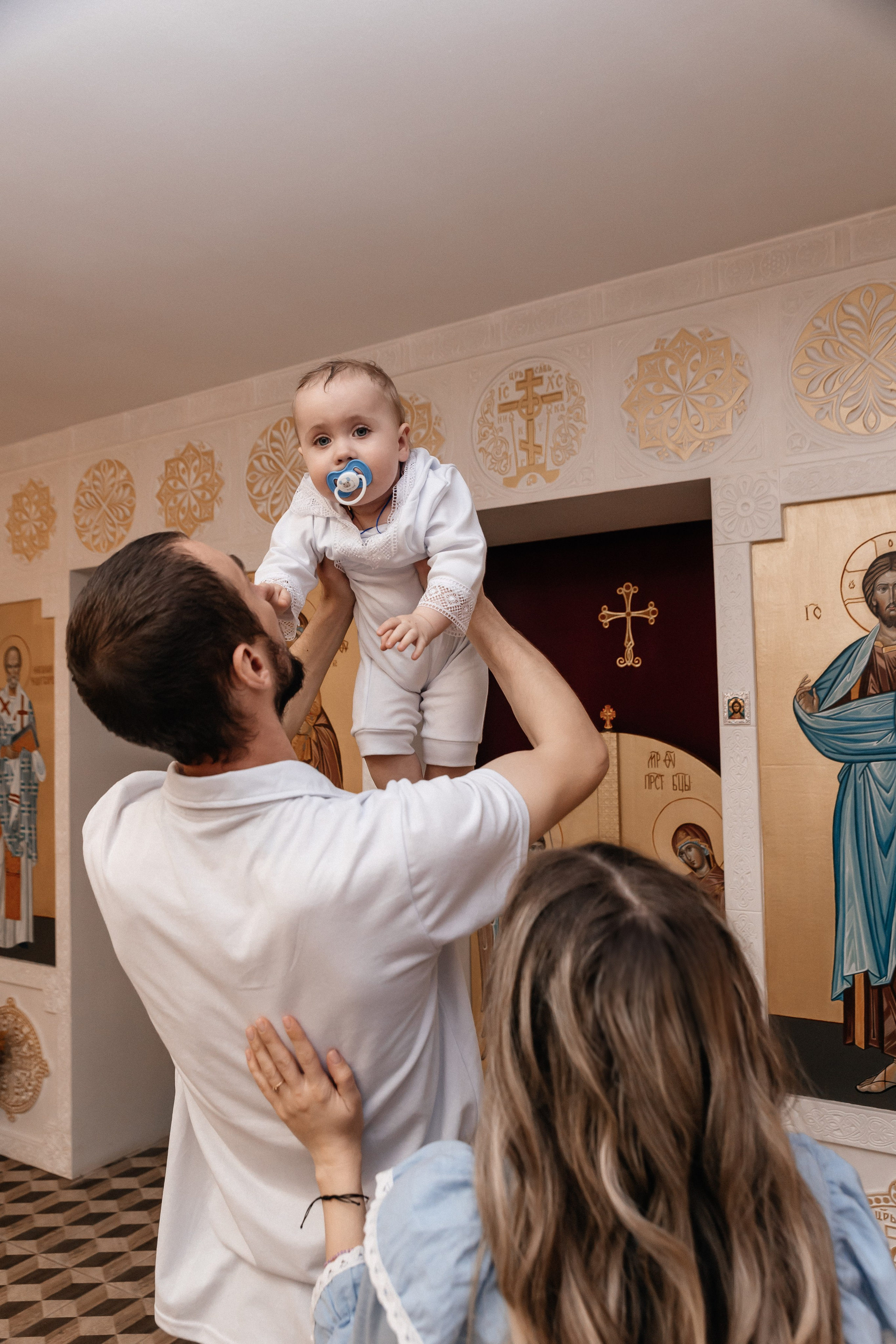 Крещение Влада. Семейный фотограф Минск Усова Ольга
