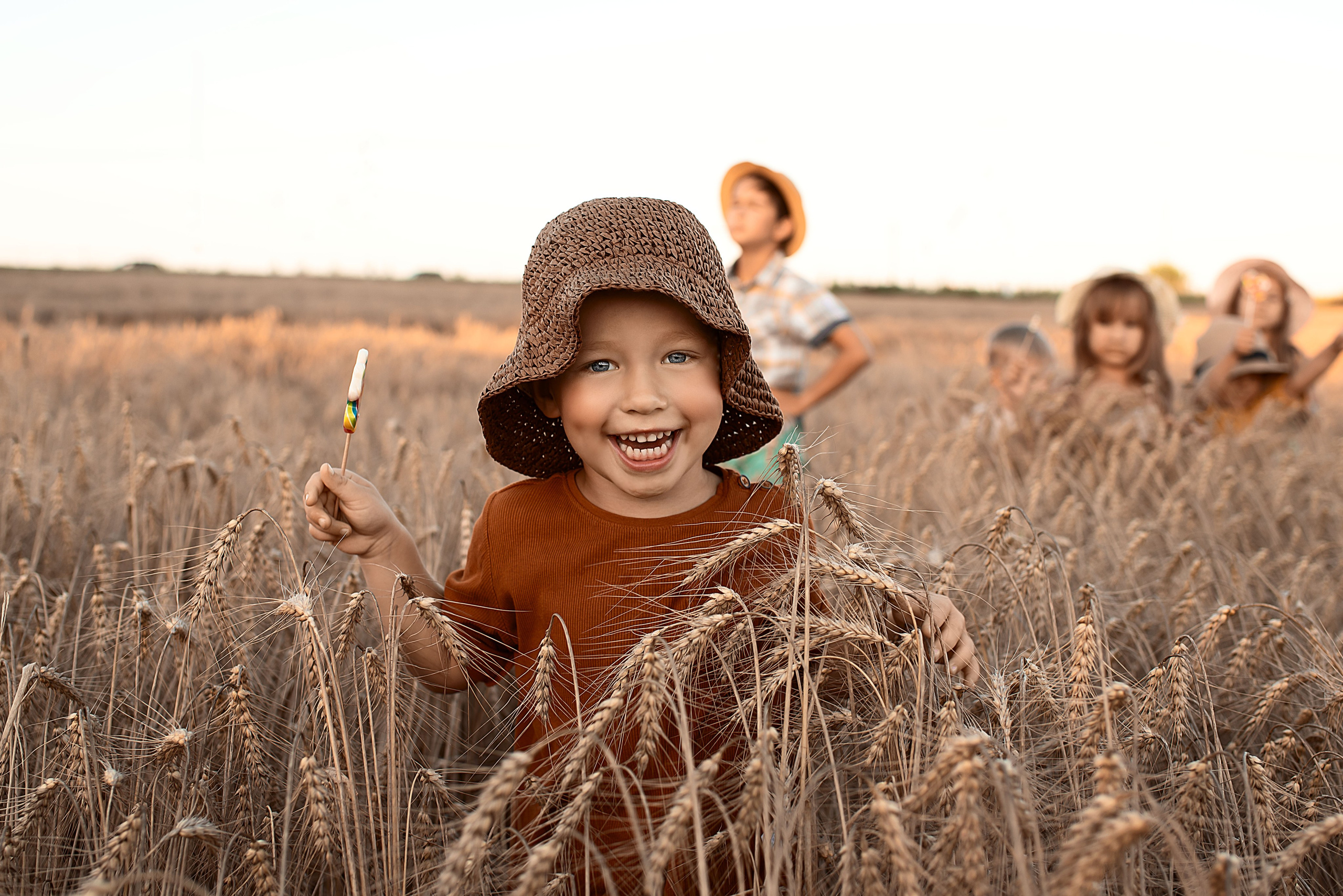 Лето в поле. Детский и семейный фотограф в Москве Олеся Рослякова