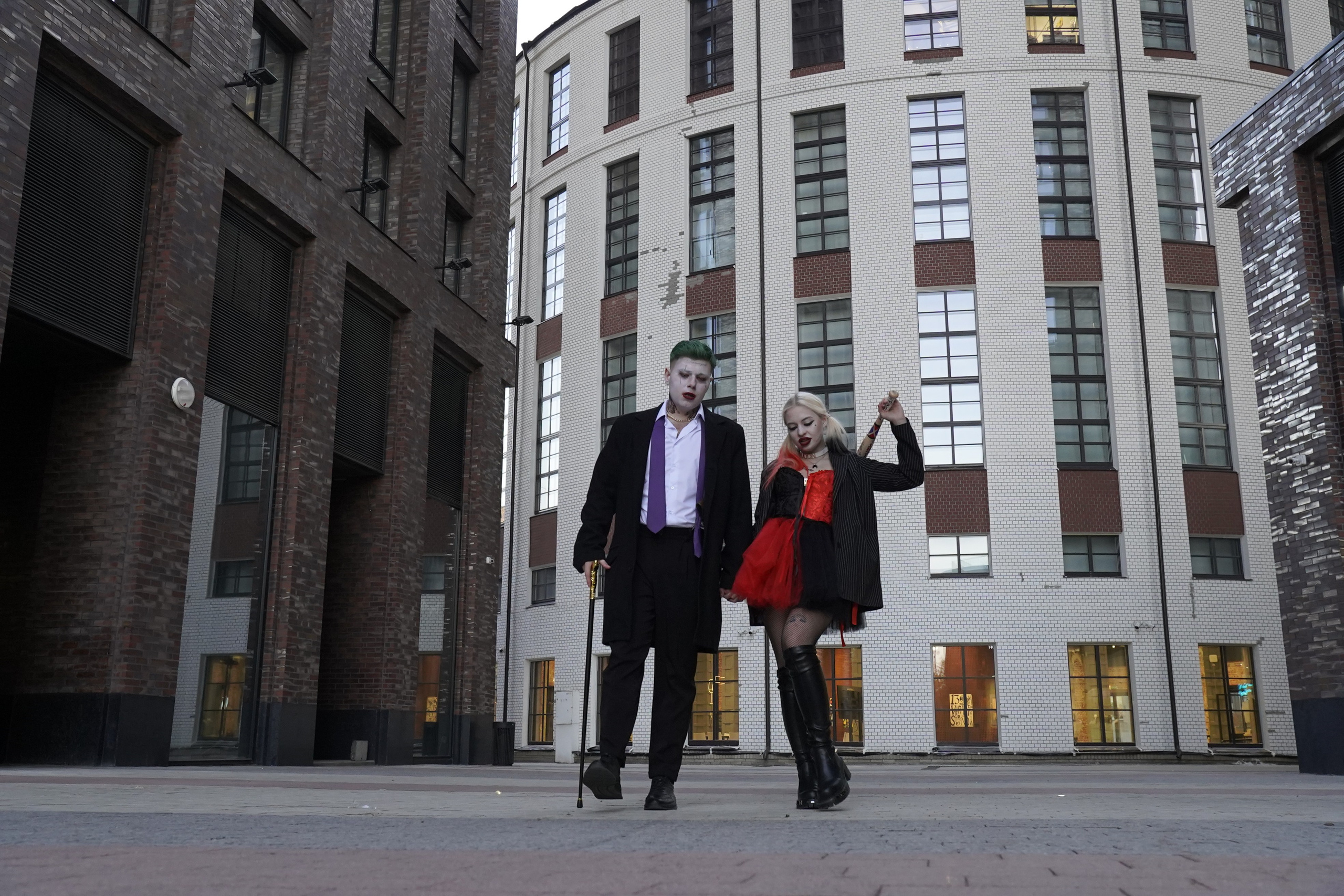 Харли и Джокер. Фотограф и видеограф Елена Суетенкова, Создание ярких воспоминаний о важных событиях. Москва, Россия, Мир