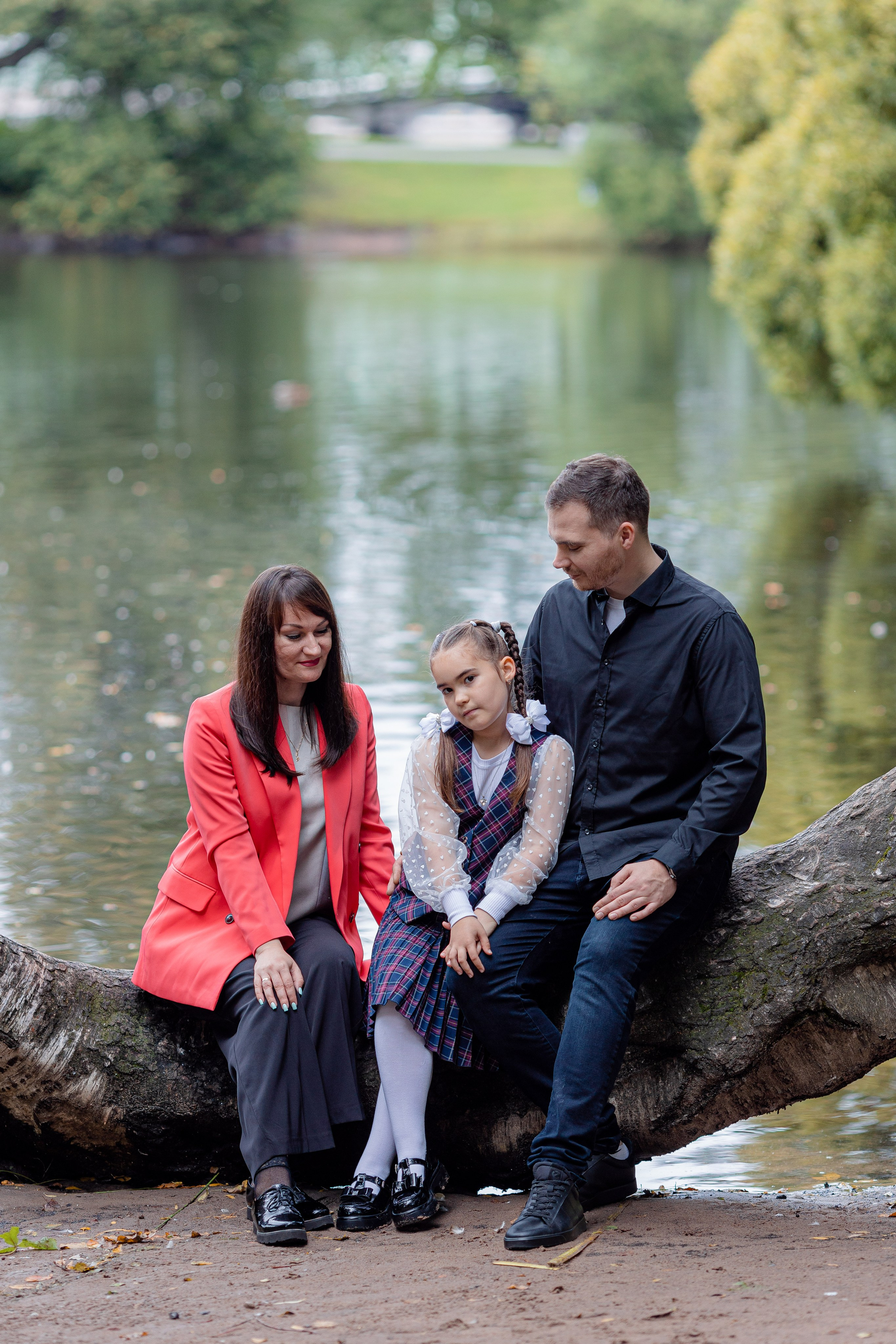 Семейная фотосессия 1-го сентября. Ирина Носова - семейный и детский фотограф