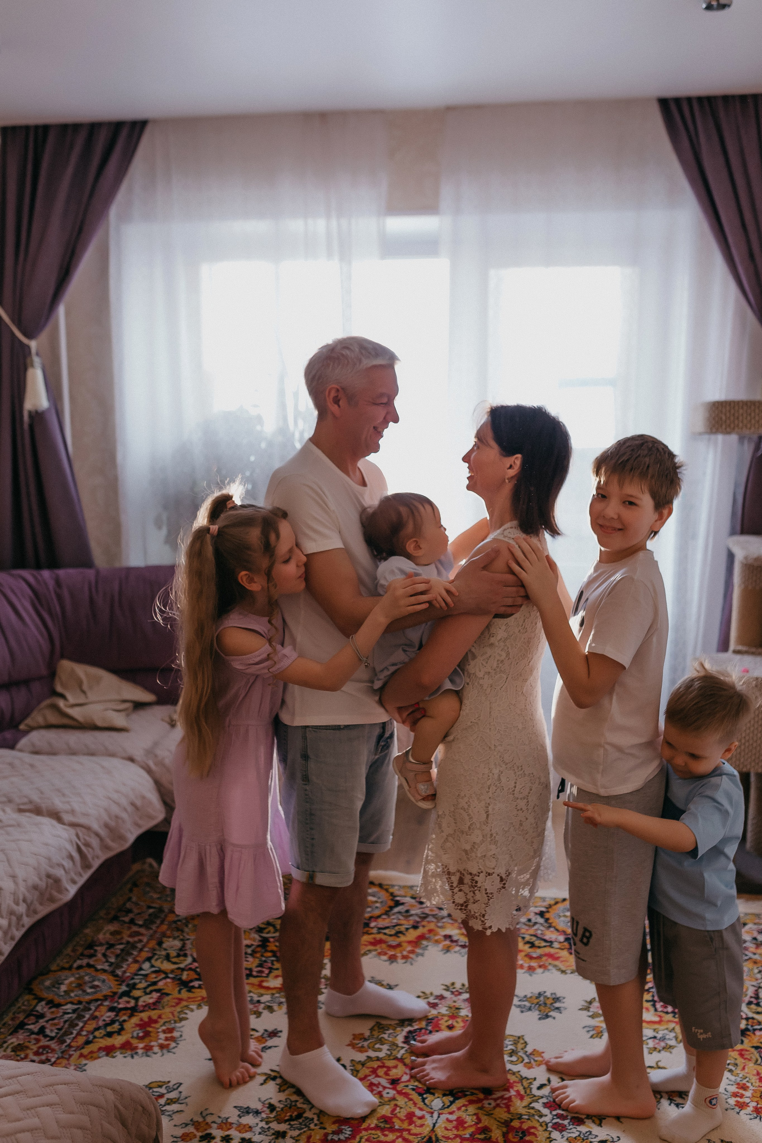 Вкусный завтрак. Семейный фотограф в Сургуте