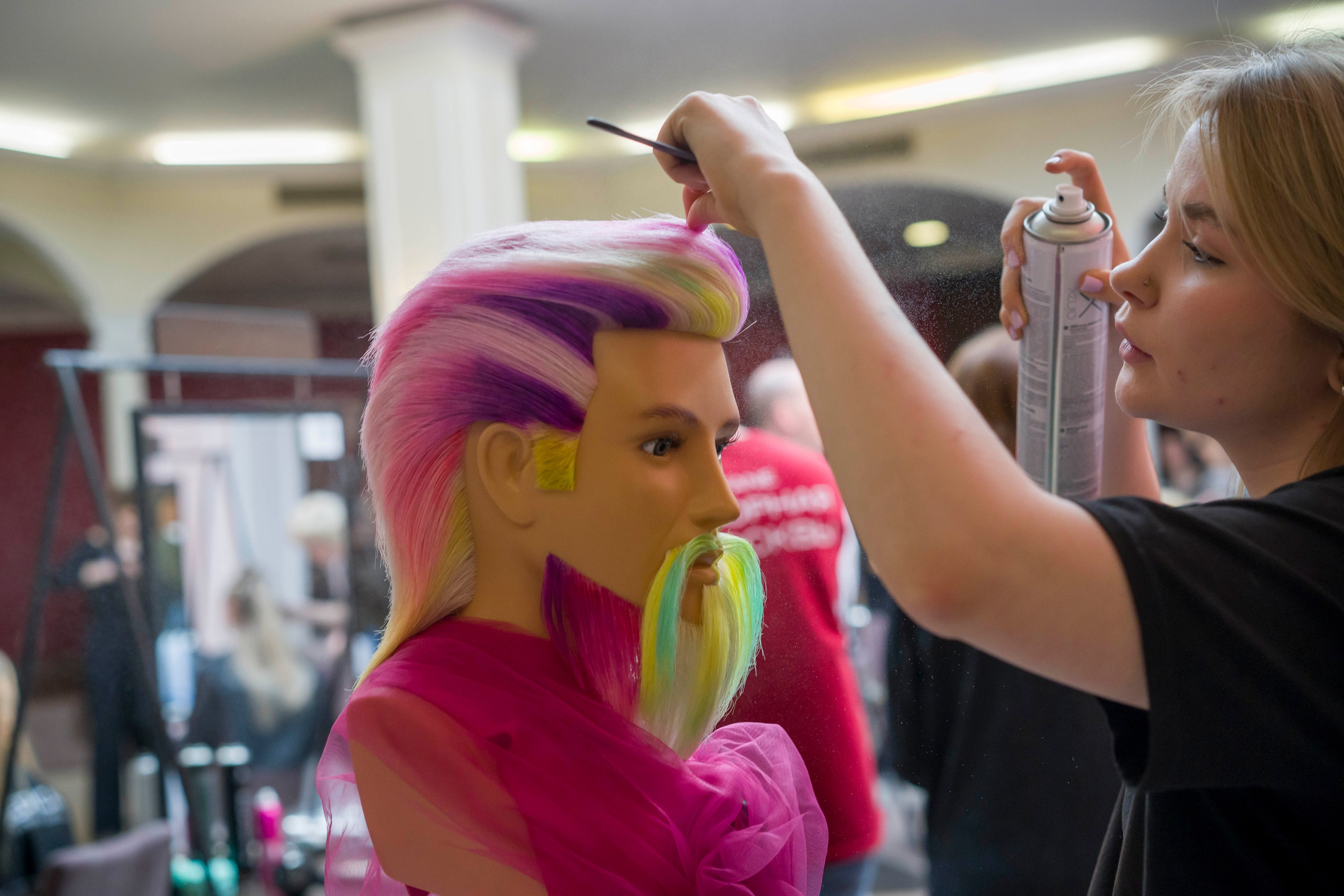 Парикмахерское искусство. Фотограф в Санкт-Петербурге. Репортажная и все съёмки для бизнеса