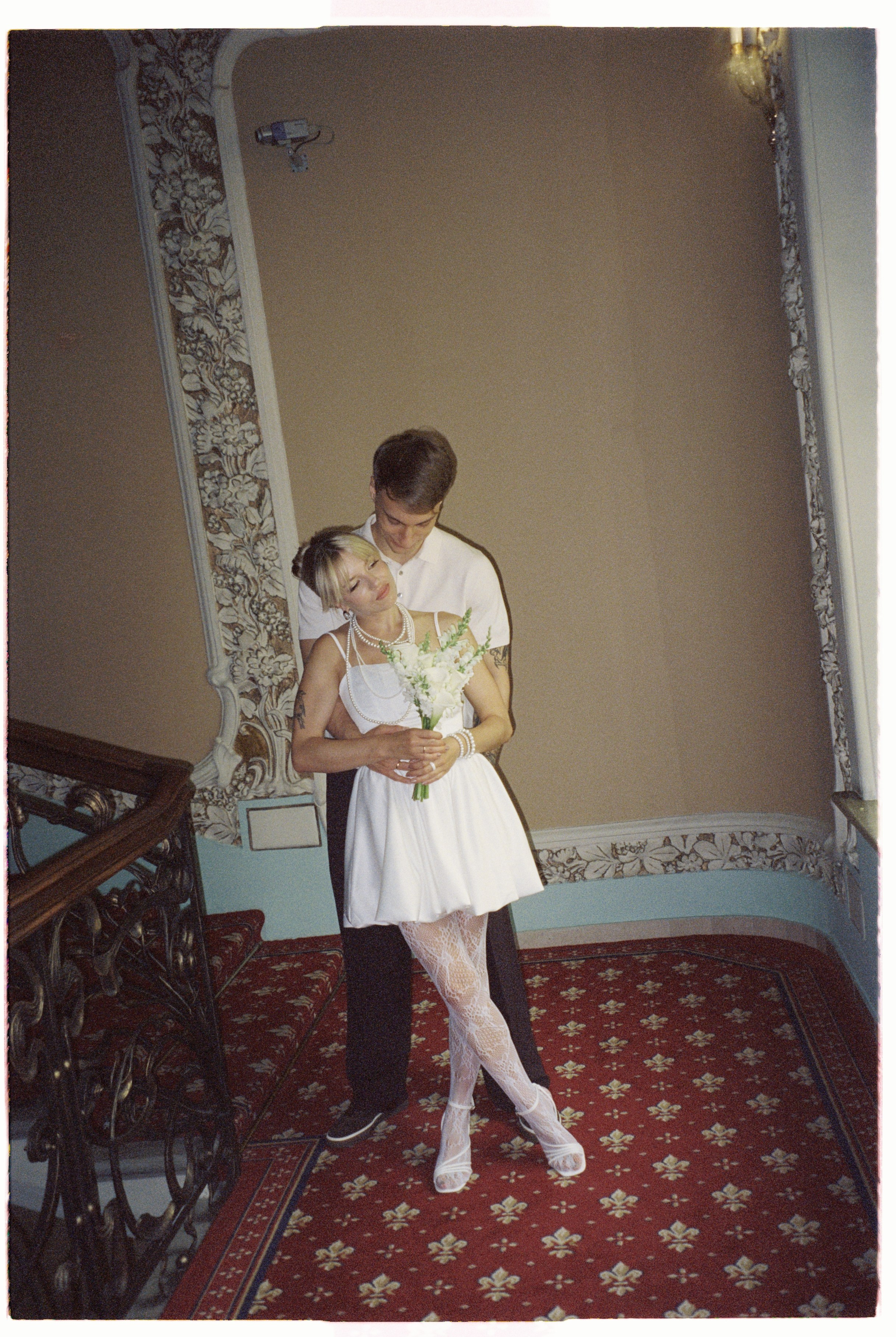 На пленку (Полина и Рома). Фотограф в Москве — Евгения Прокопенко