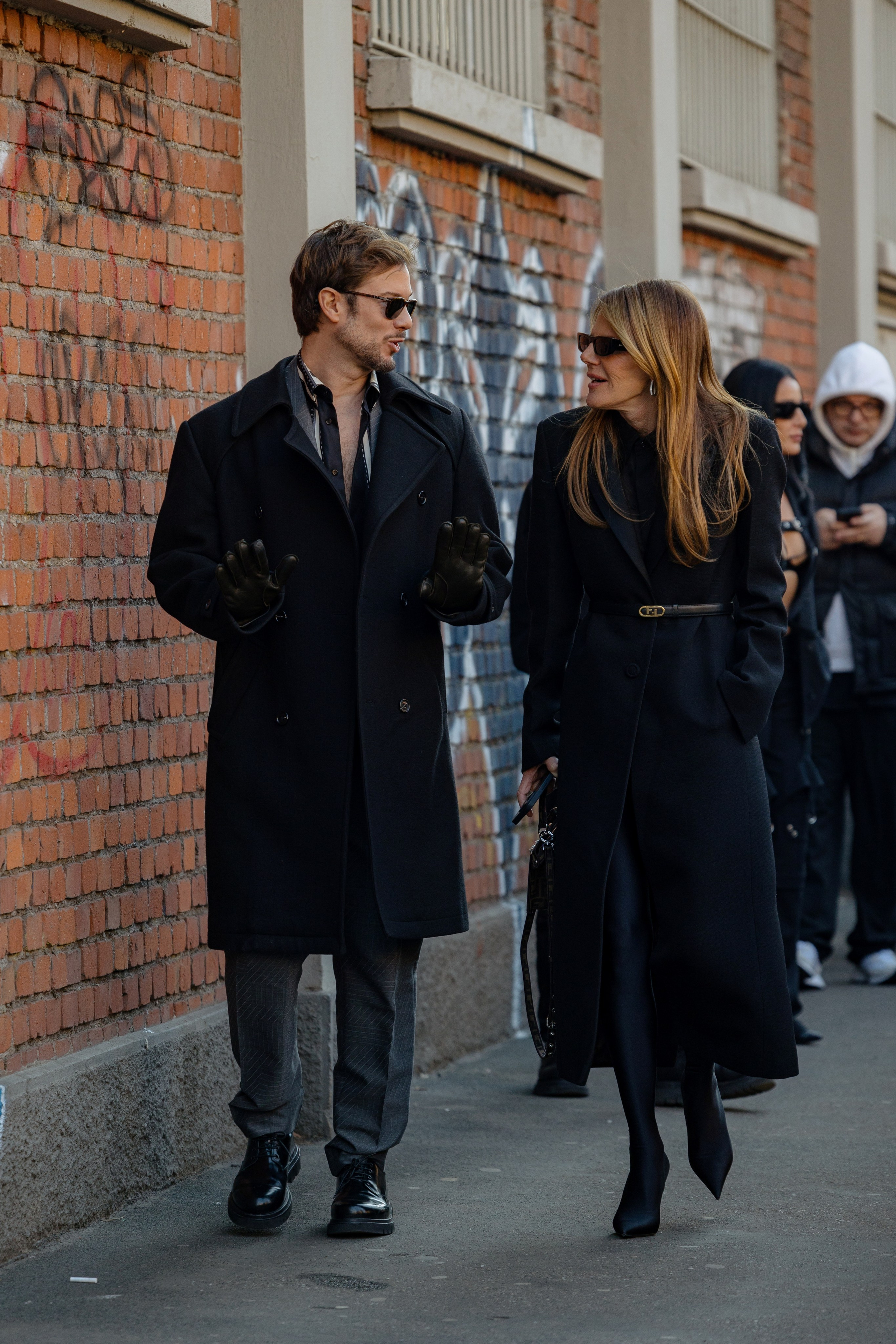 Milan Mens fashion week FW 24/25 FENDI. Photographer in Milan Ivan Goncharov
