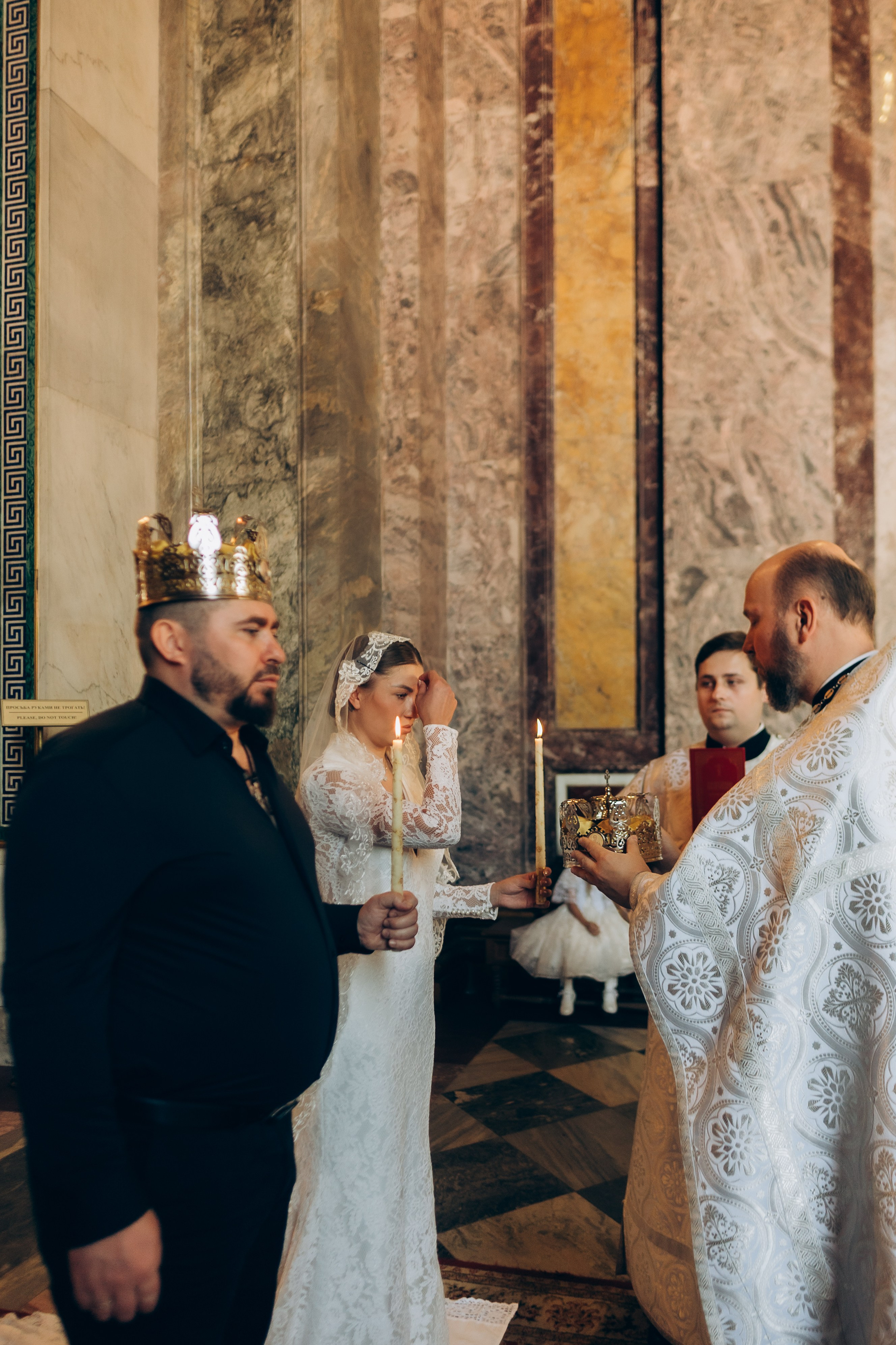 Венчание Исаакиевский. Фотограф ПИТЕР СПБ Надежда Баранова