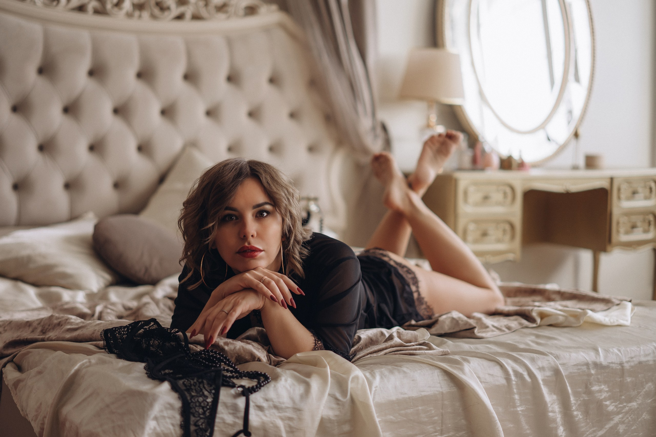 Будуарная съемка в студии. Фотограф Екатеринбург Кокшарова Александра