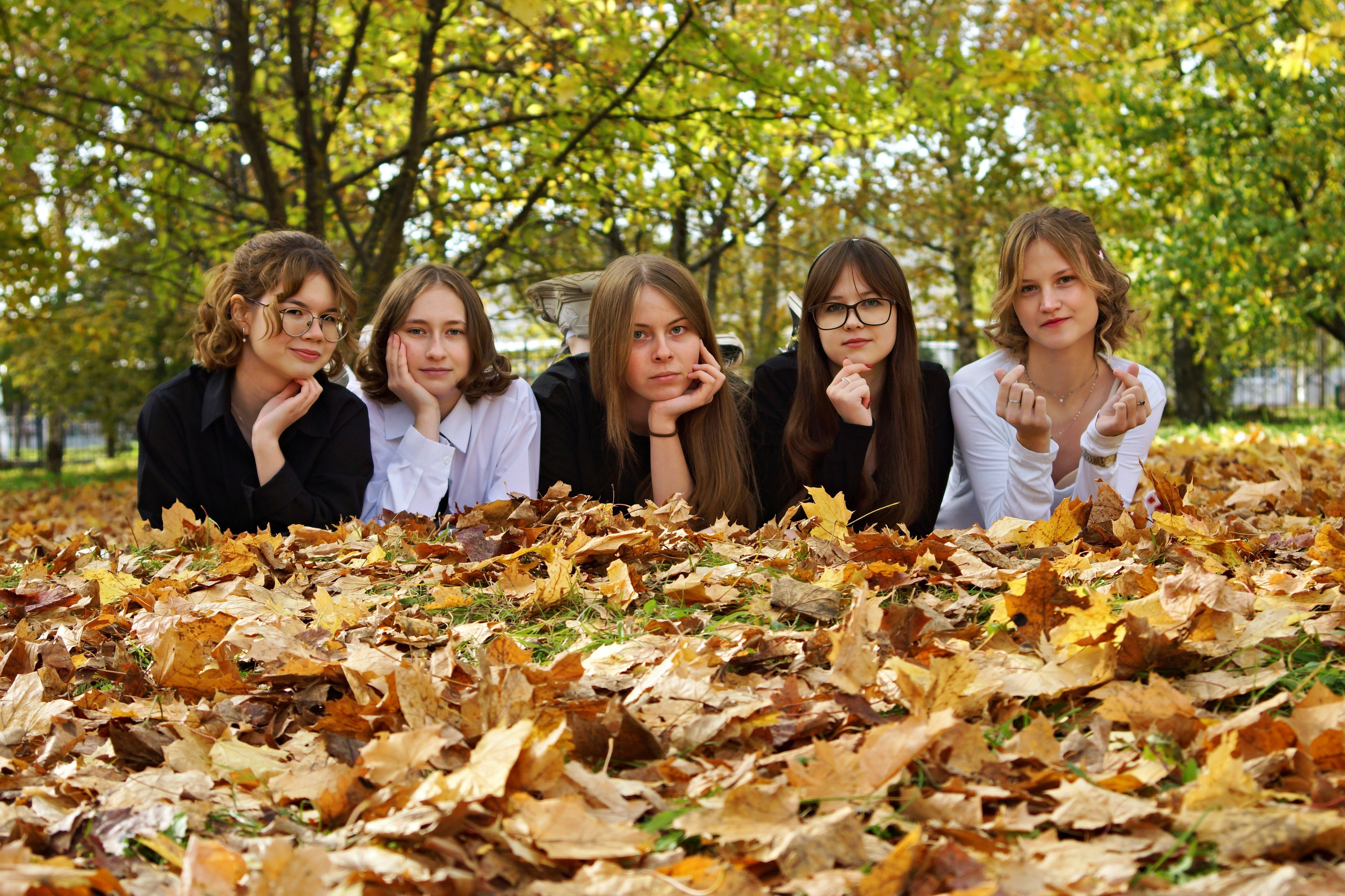 Осенняя фотосессия в школе г. Йошкар-Ола