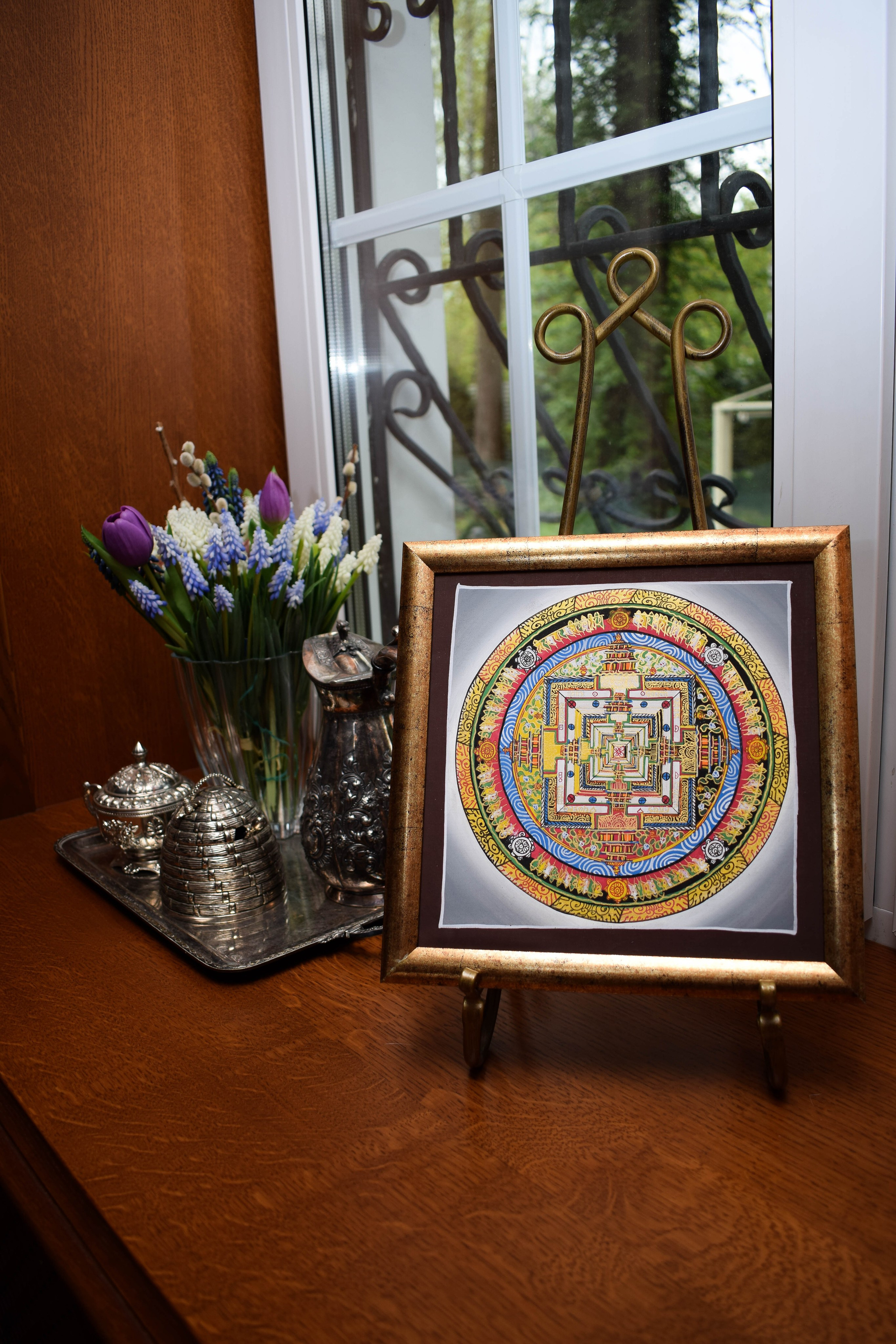 Пробуждающие мандалы. Малый размер 35*35 см. Пробуждающие Картины. Мандалы бесконечности