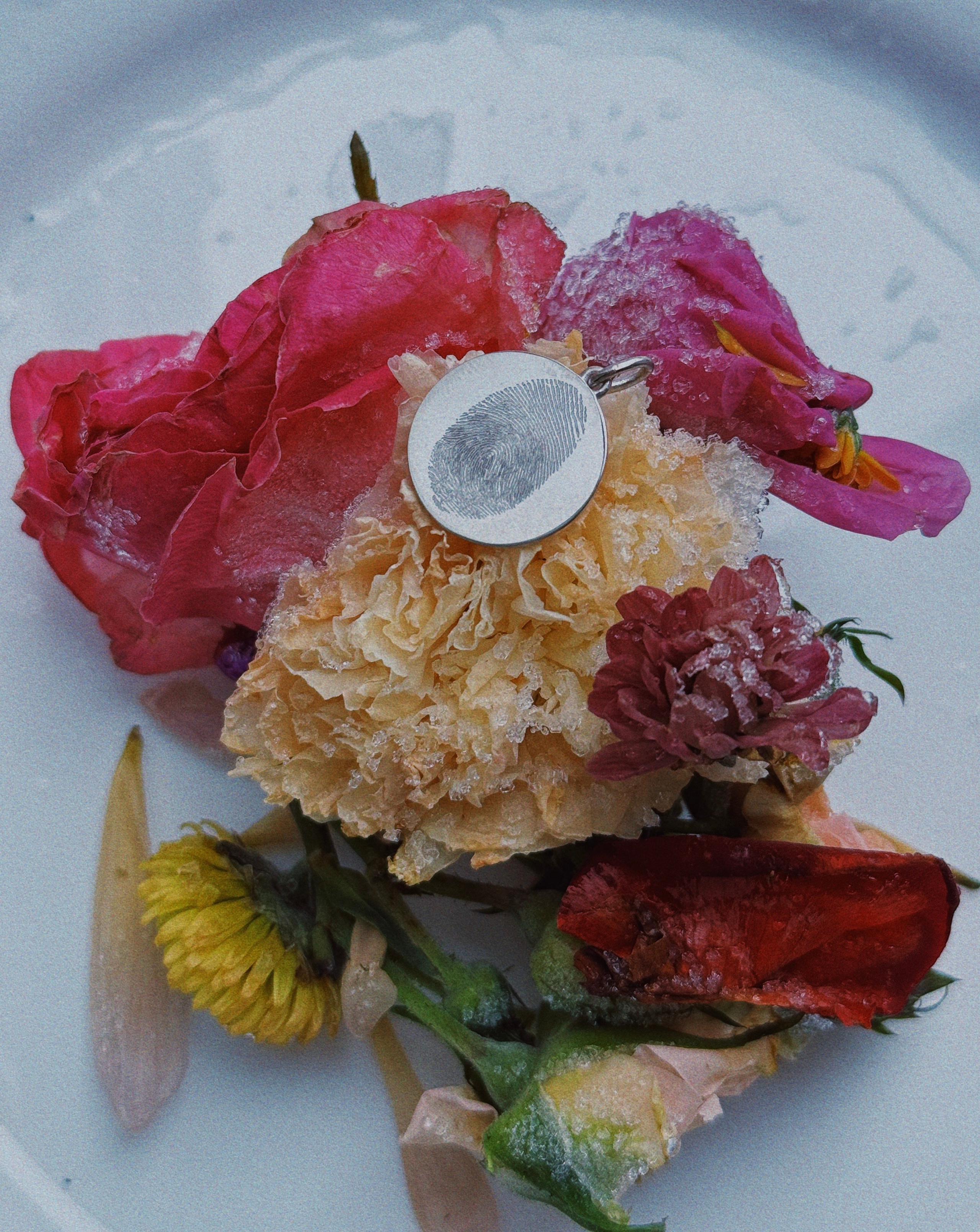 Подвеска с отпечатком пальца ребёнка