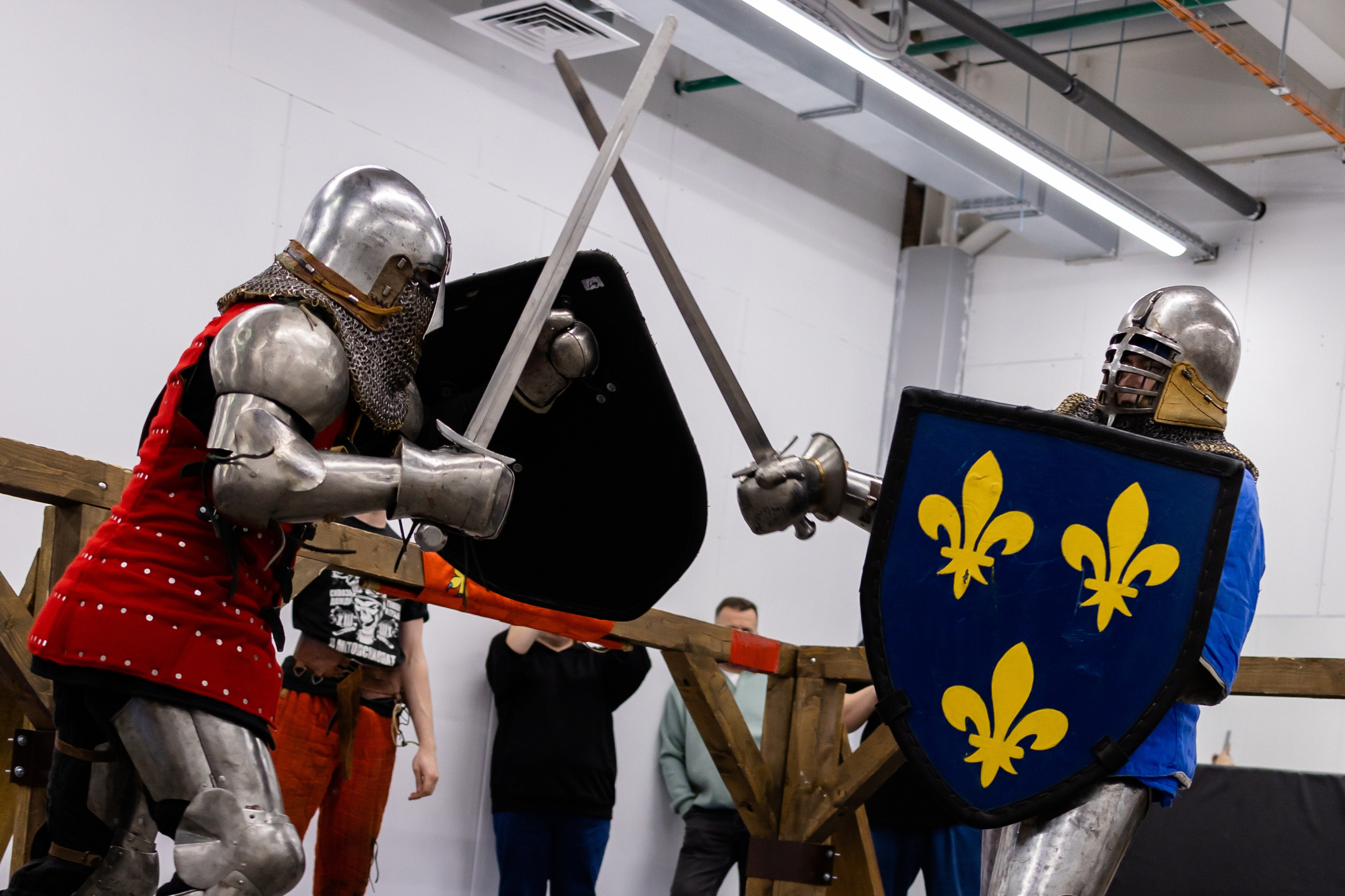 Турнир средневековых рыцарей