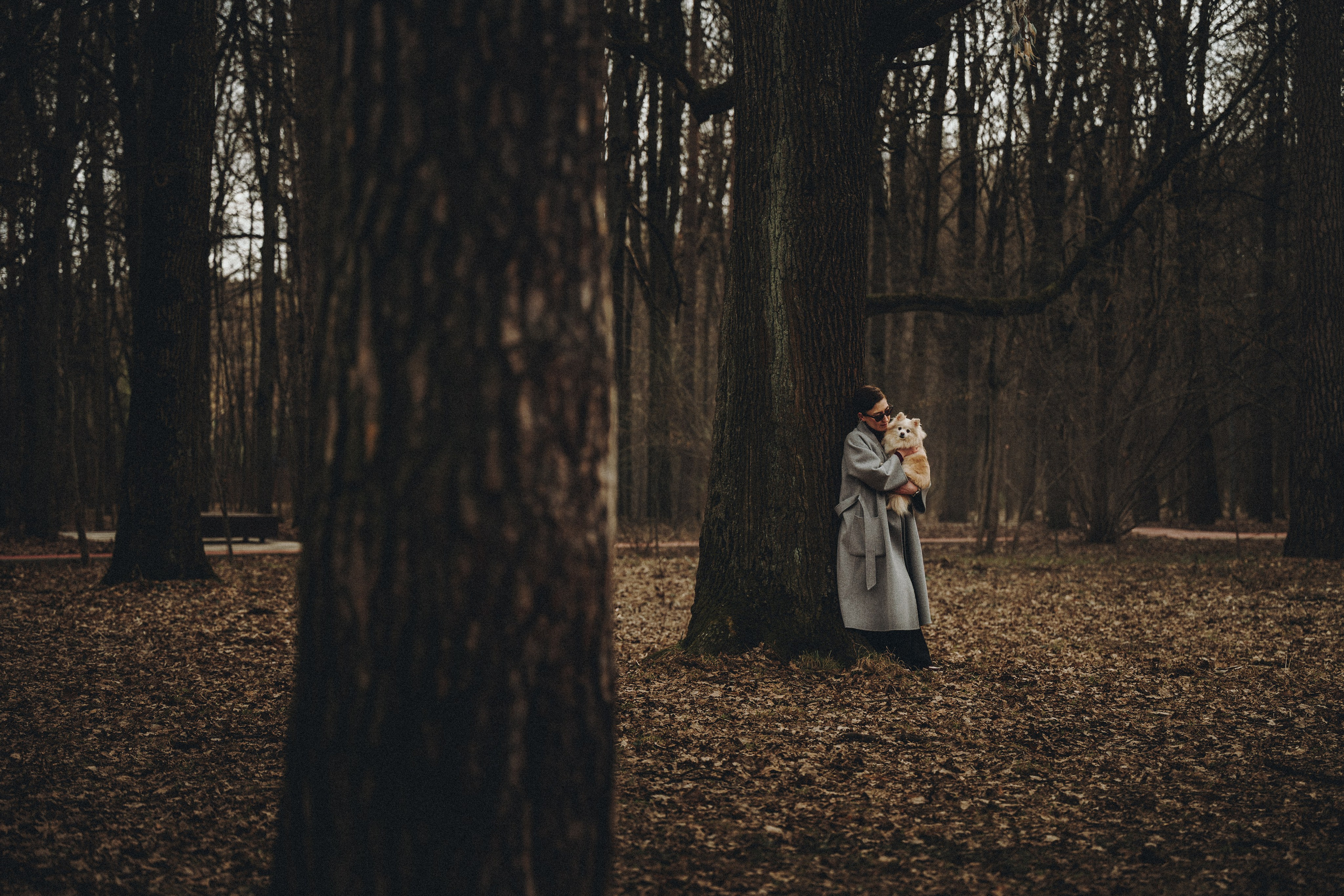 Ольга и Шанди. Семейный фотограф анималист Ананьева Мария — Москва
