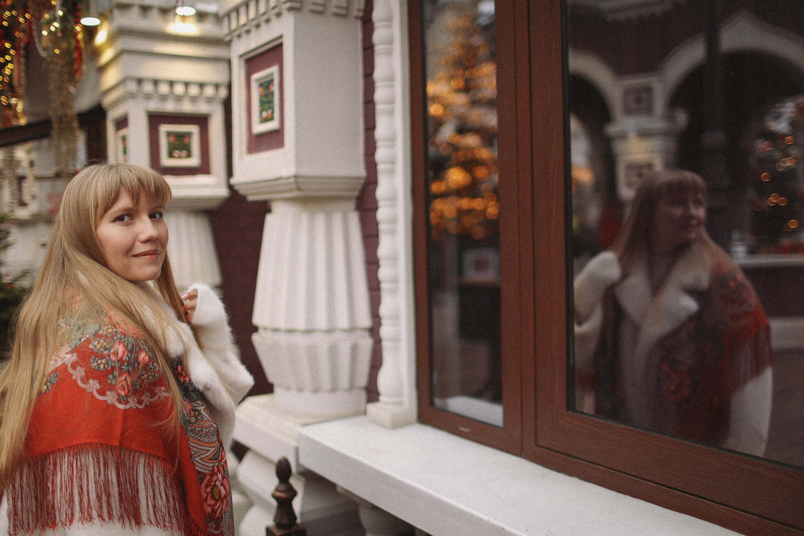 Новогодняя фотосессия на Гум Ярмарке. Фотограф Владимир Москва