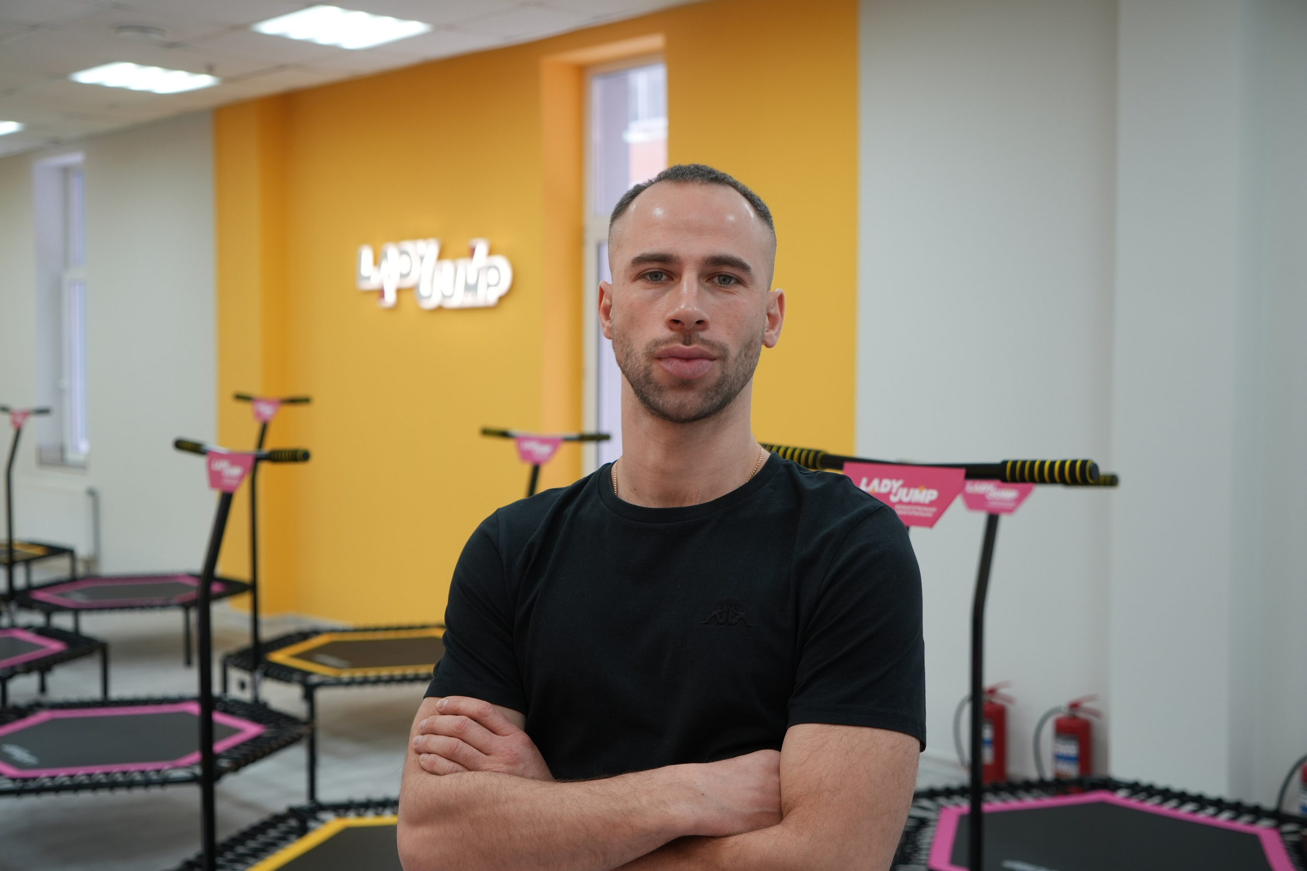 Открытие батутного центра «Lady Jump». Видеограф и Фотограф в Москве