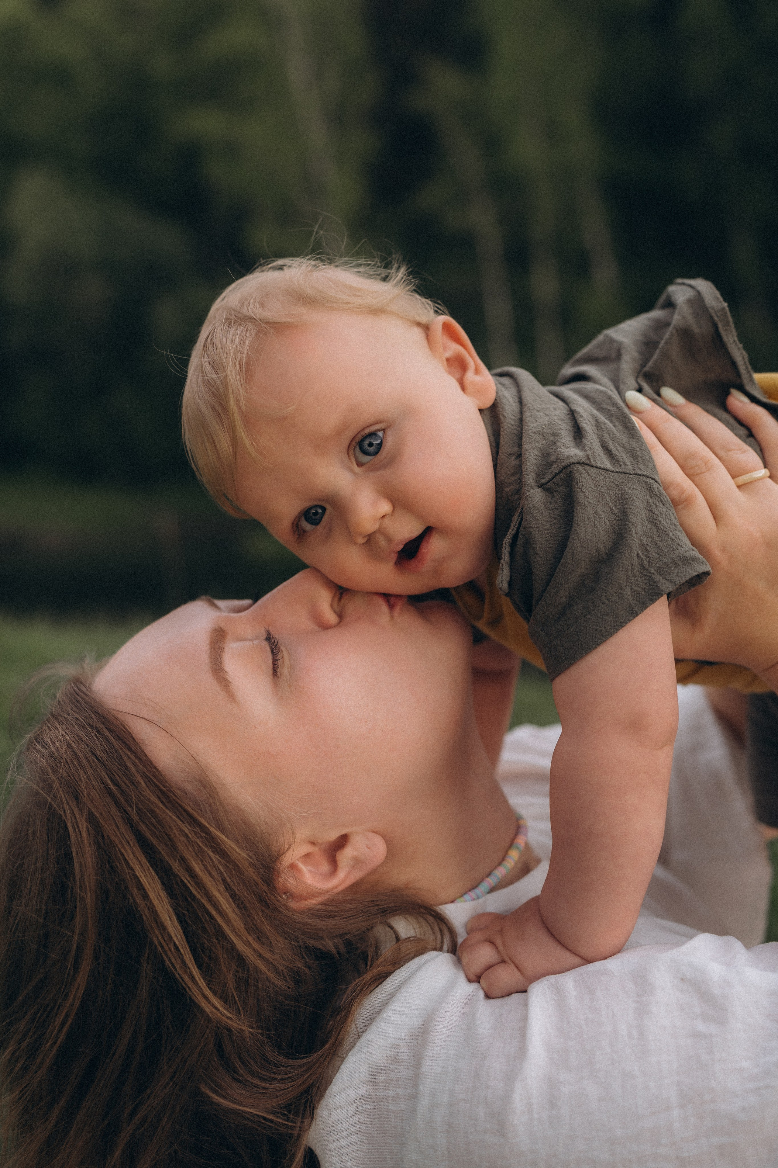 Первый год и первый дождь. Семейный фотограф в Ангарске/ Иркутске