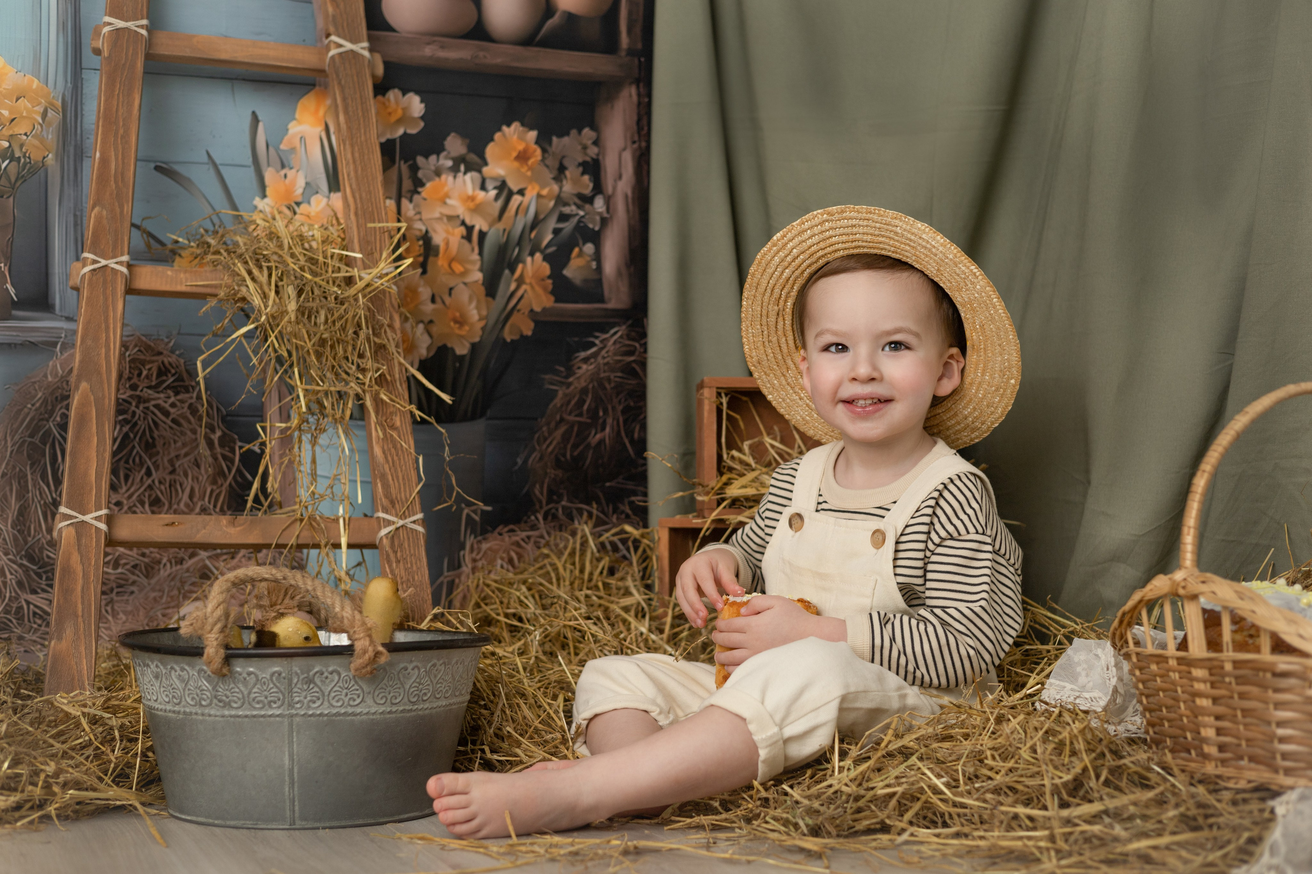 «Пасхальный». «Вкадре» — фотосессия новорожденных Тула | детский фотограф в Туле