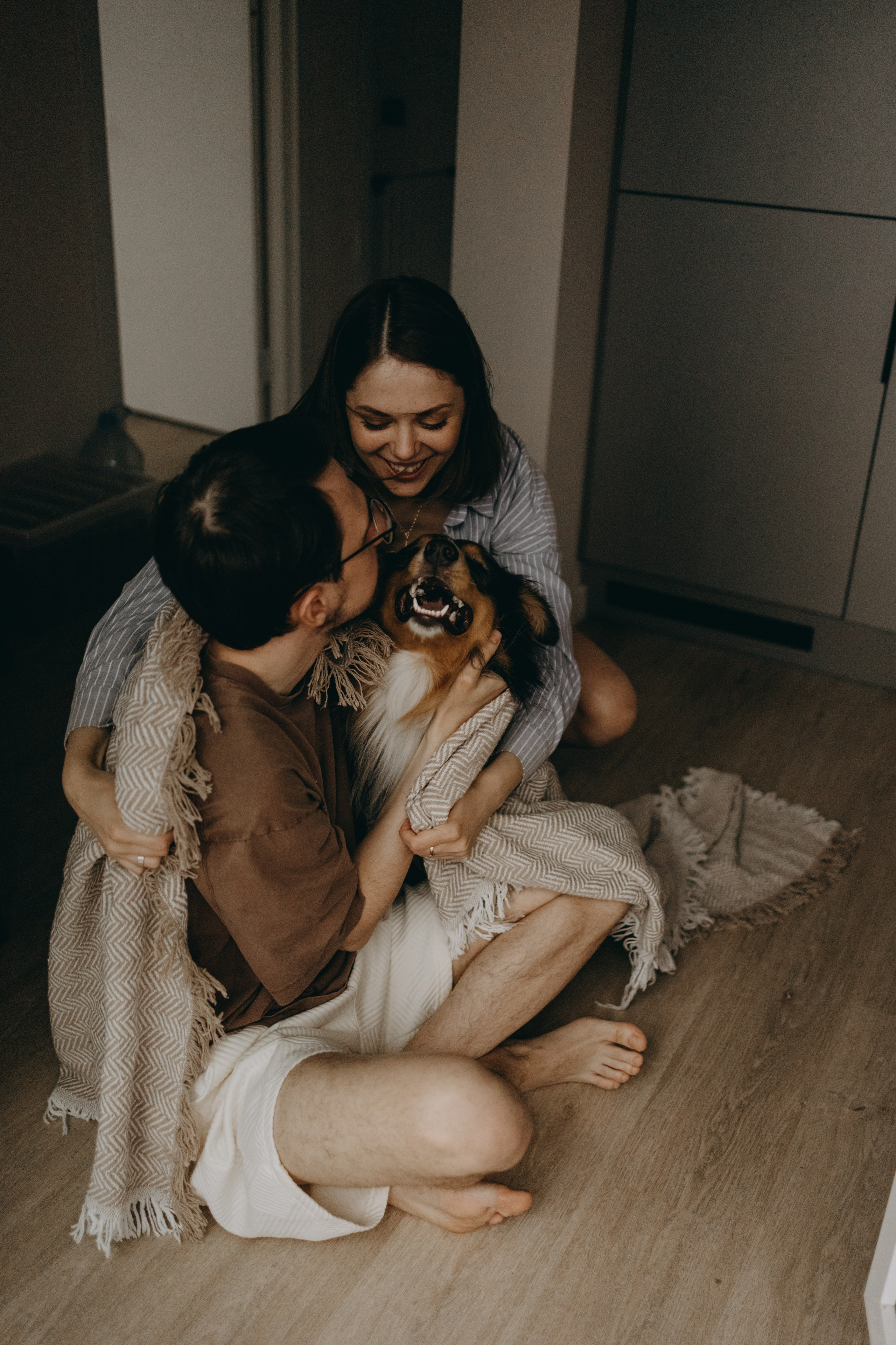 Настя, Никита и их Гром и Мяу. Фотограф — Анималист | Санкт-Петербург