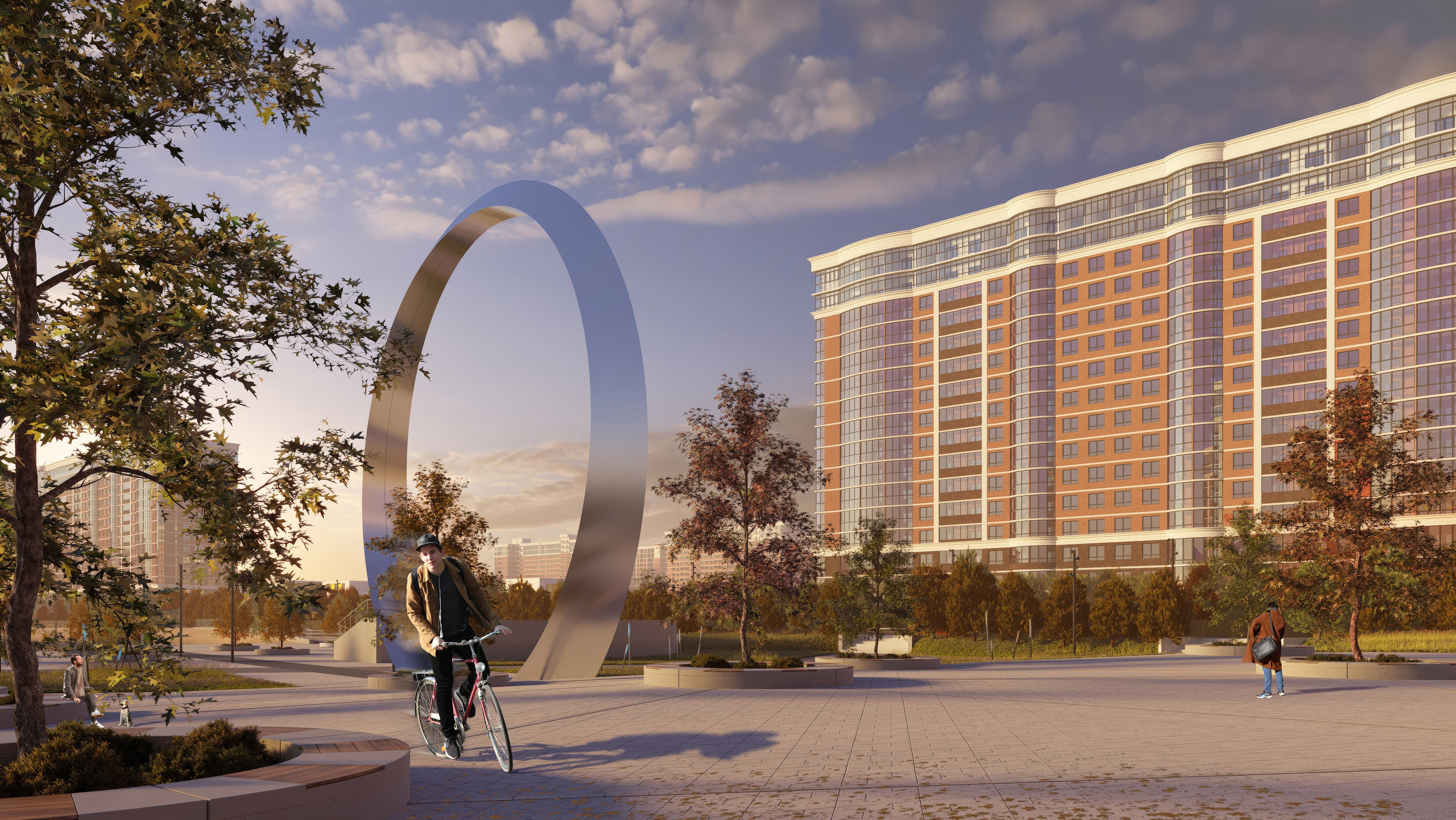 Живописный парк в Краснодаре — Архитектурная визуализация. 3Д Визуализация Интерьера и Архитектуры