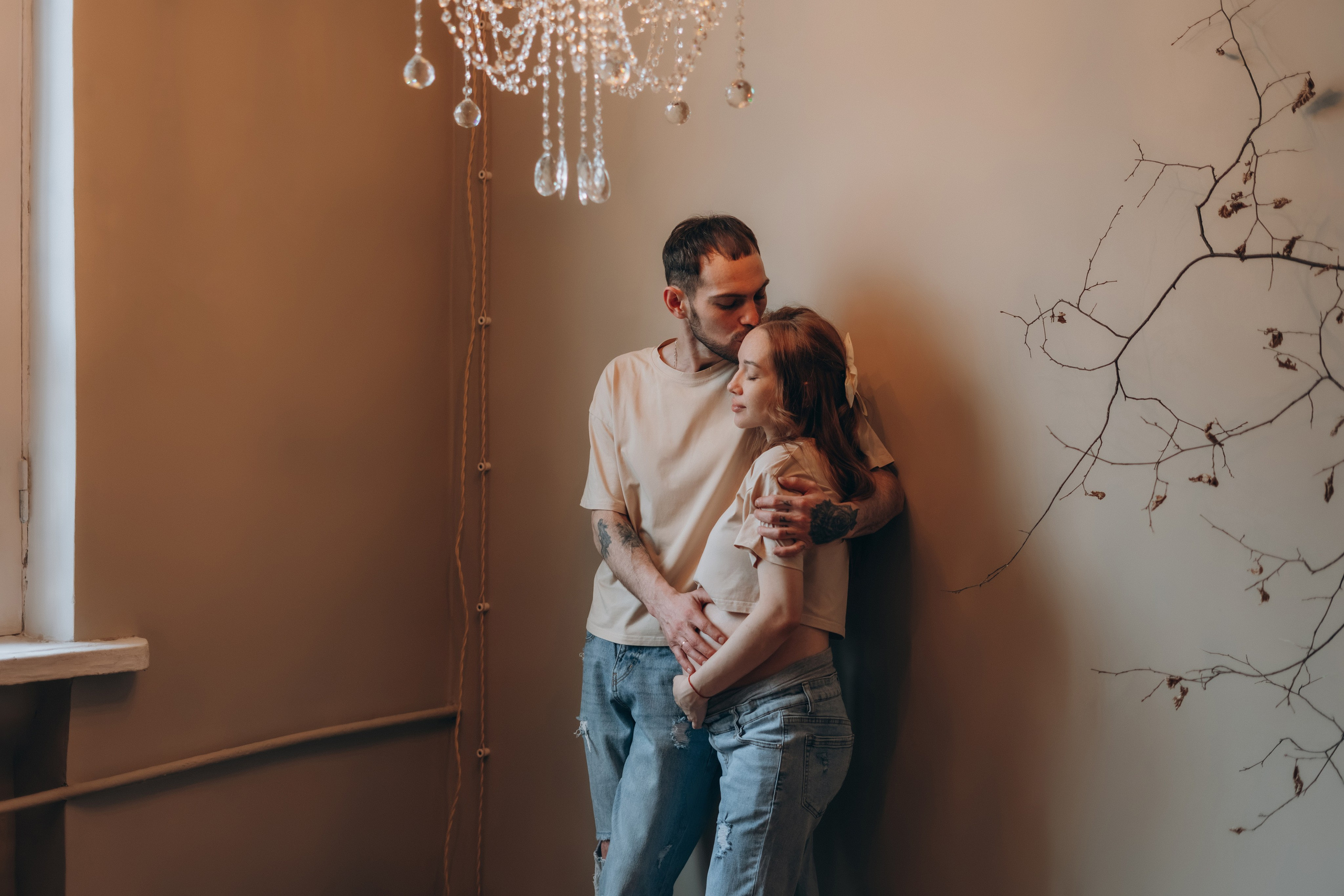 Фотосессия беременности в Москве. Фотограф Москва Виктория-Антуанетта