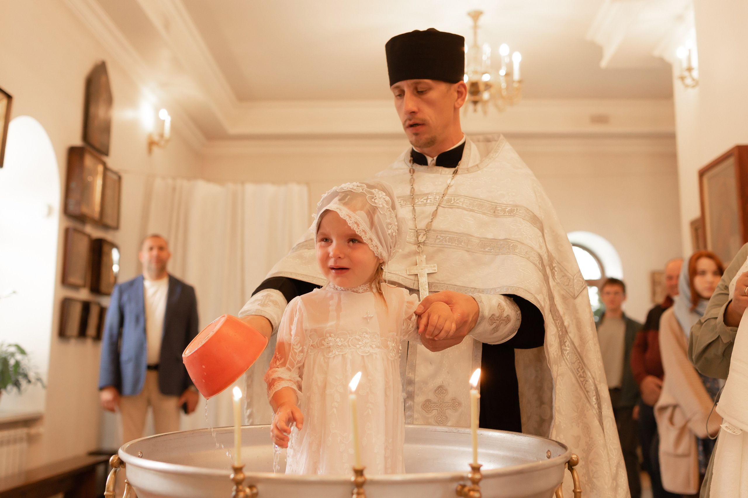 Крещение малышей. Фотограф Новорожденных и беременности г. Тюмень