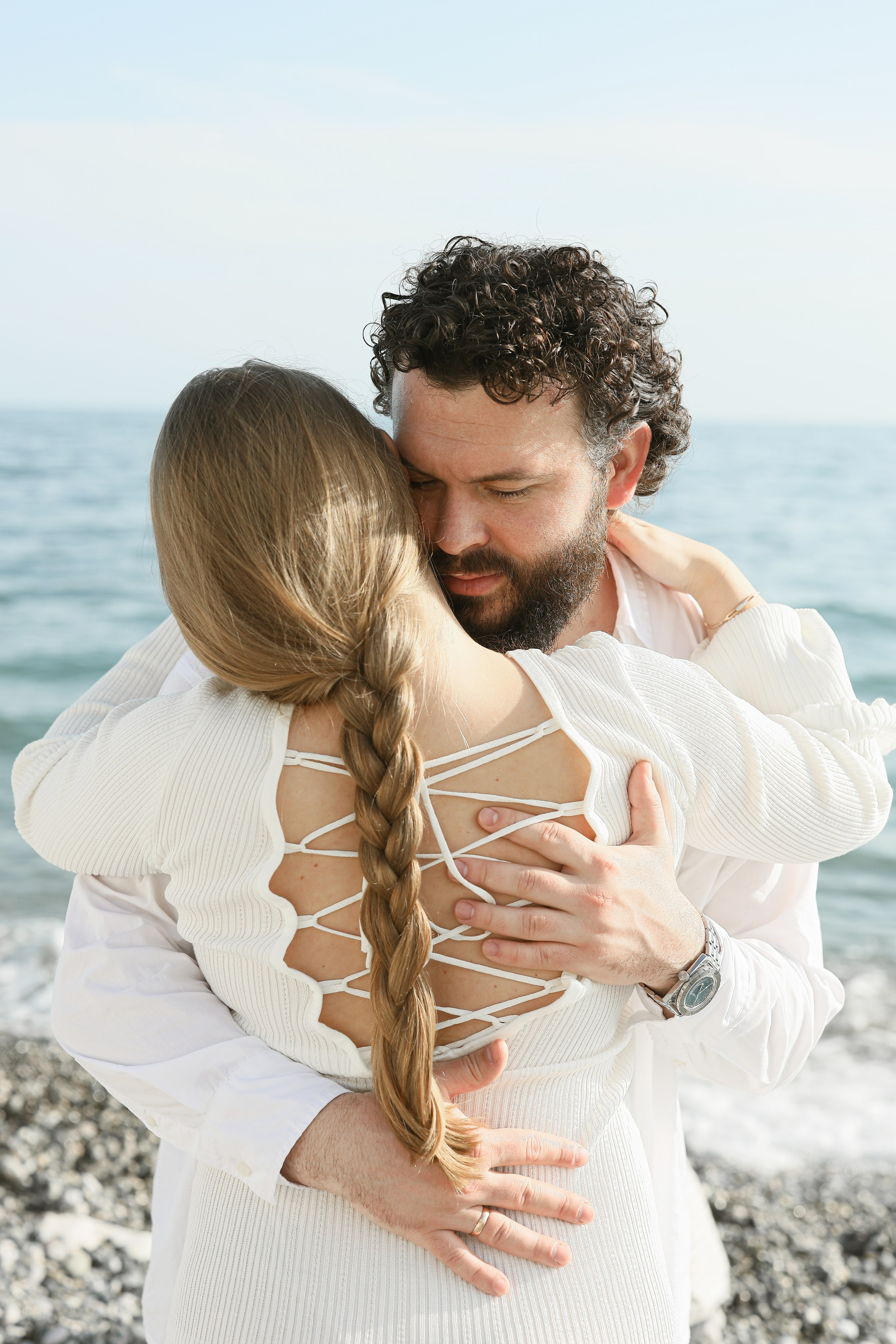 Семейная фотосессия в Гаграх, Белые скалы. Свадебный и семейный фотограф в Абхазии Жанна Соснина