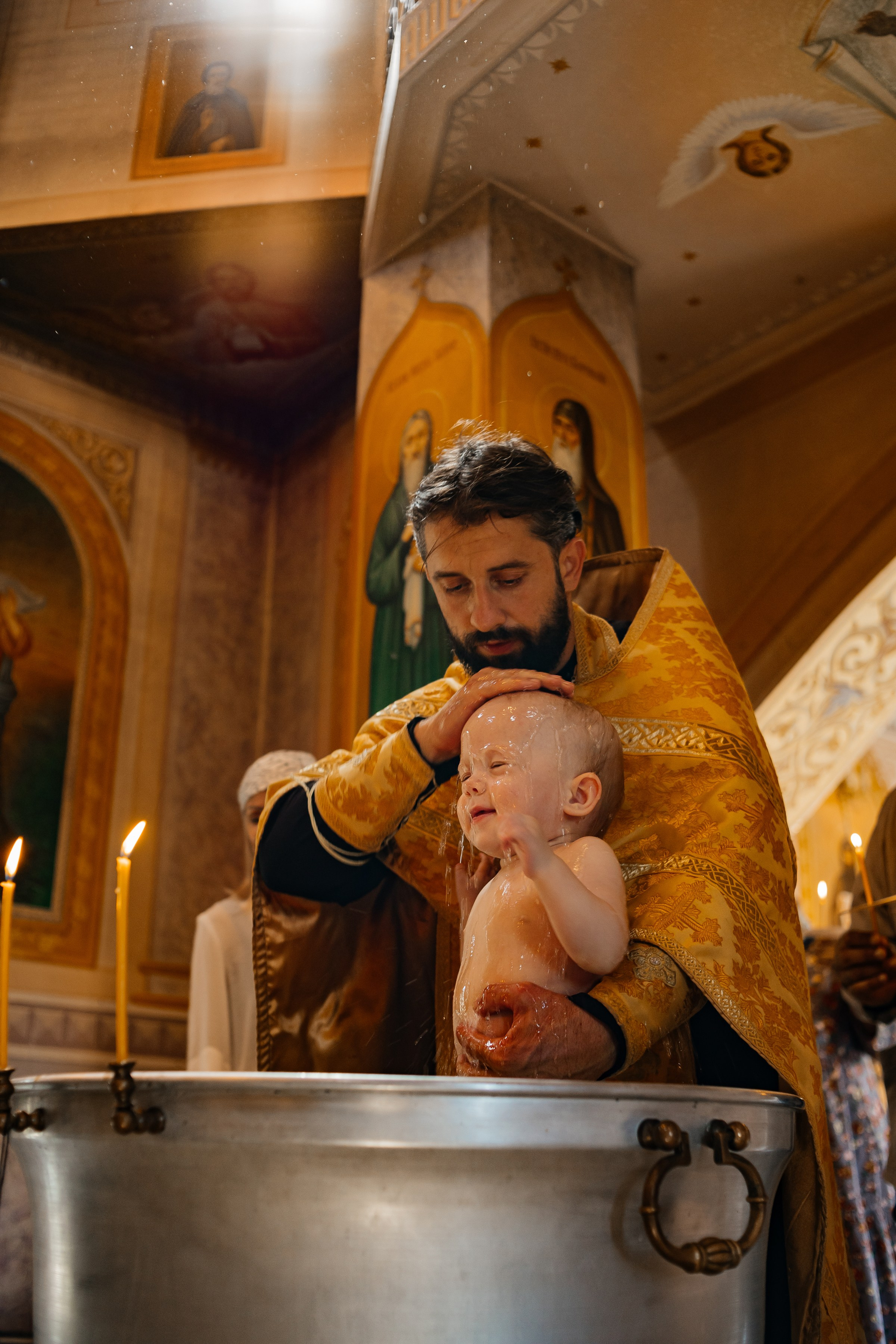 Крещение Алисы. Семейный фотограф в Волгодонске Краченцева Анна