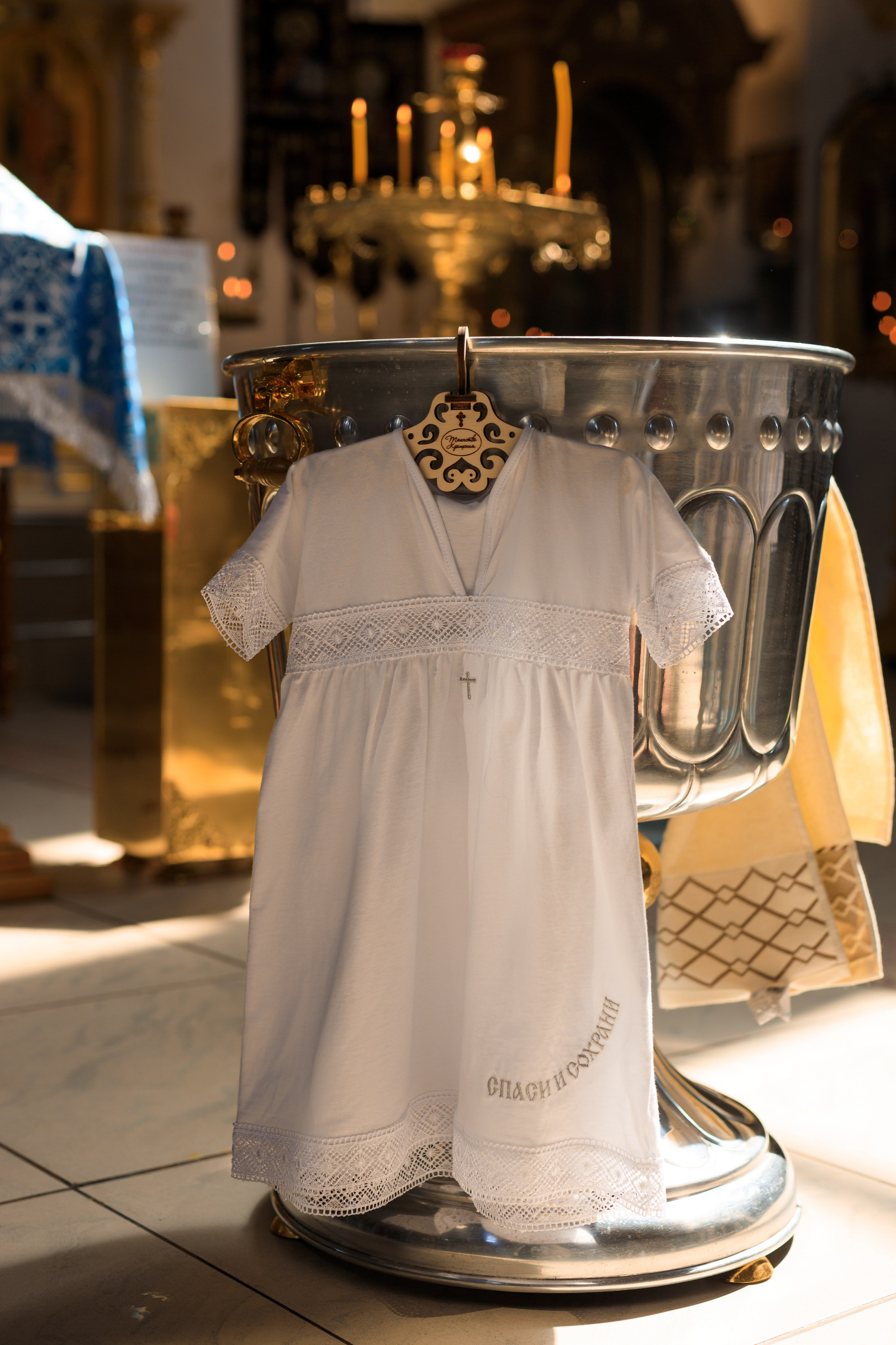 Крещение Илларии. Семейный и детский фотограф в Краснодаре Элона Литвинова