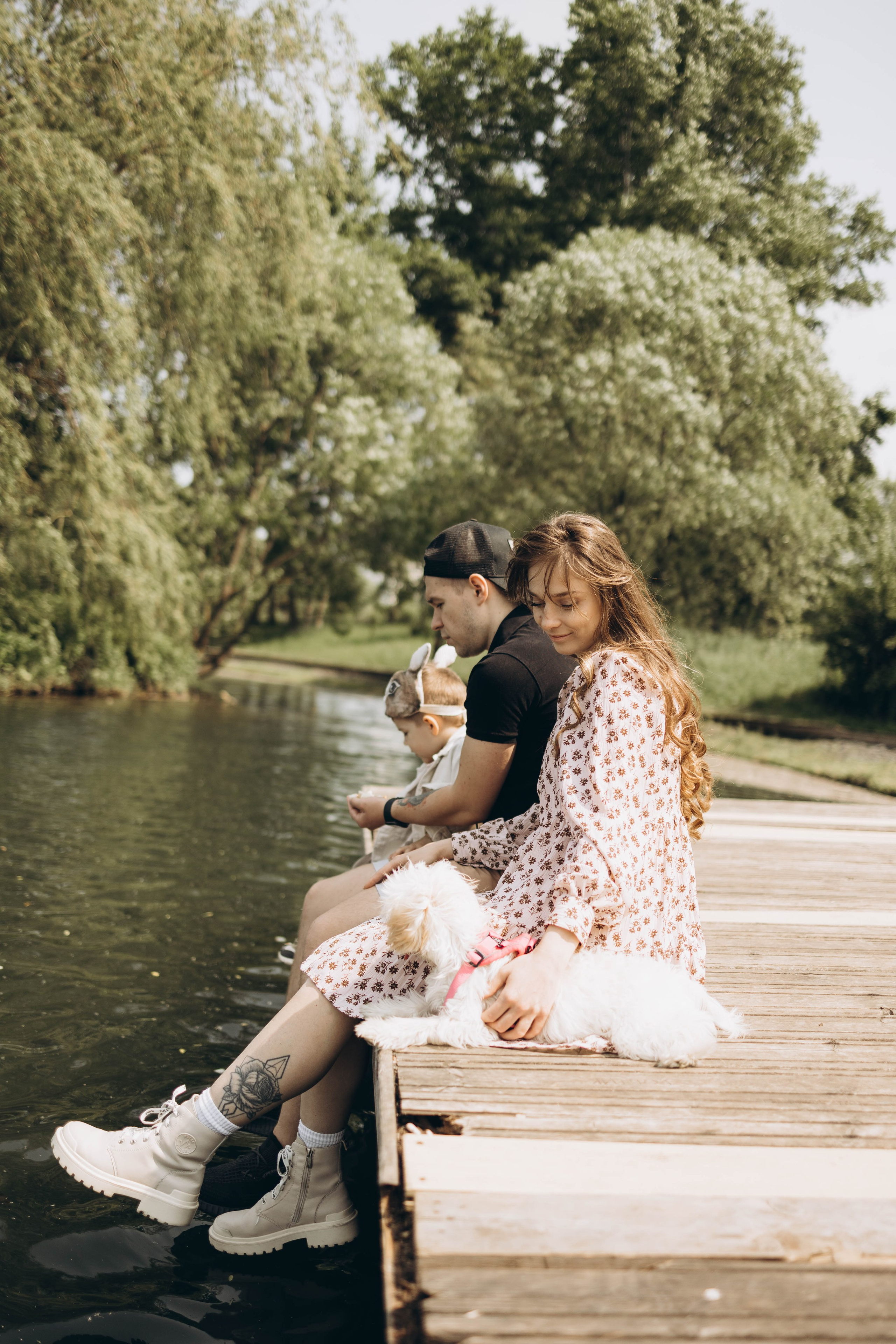 Полина, Дима, Тёма и Мили. Семейный фотограф в Москве Виктория Ястребинская