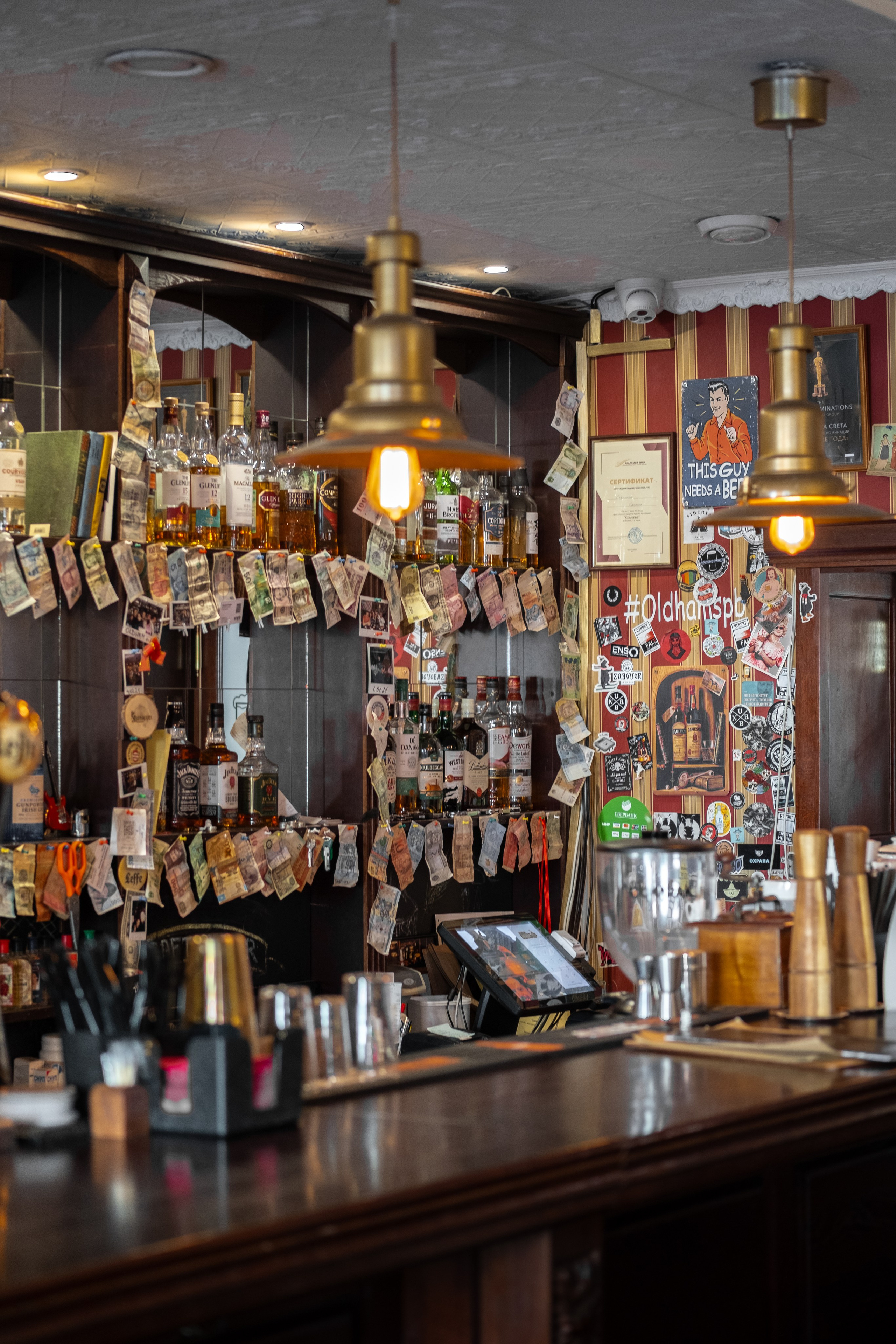 Интервью владельца паба «Oldham». Фотограф. Санкт-Петербург