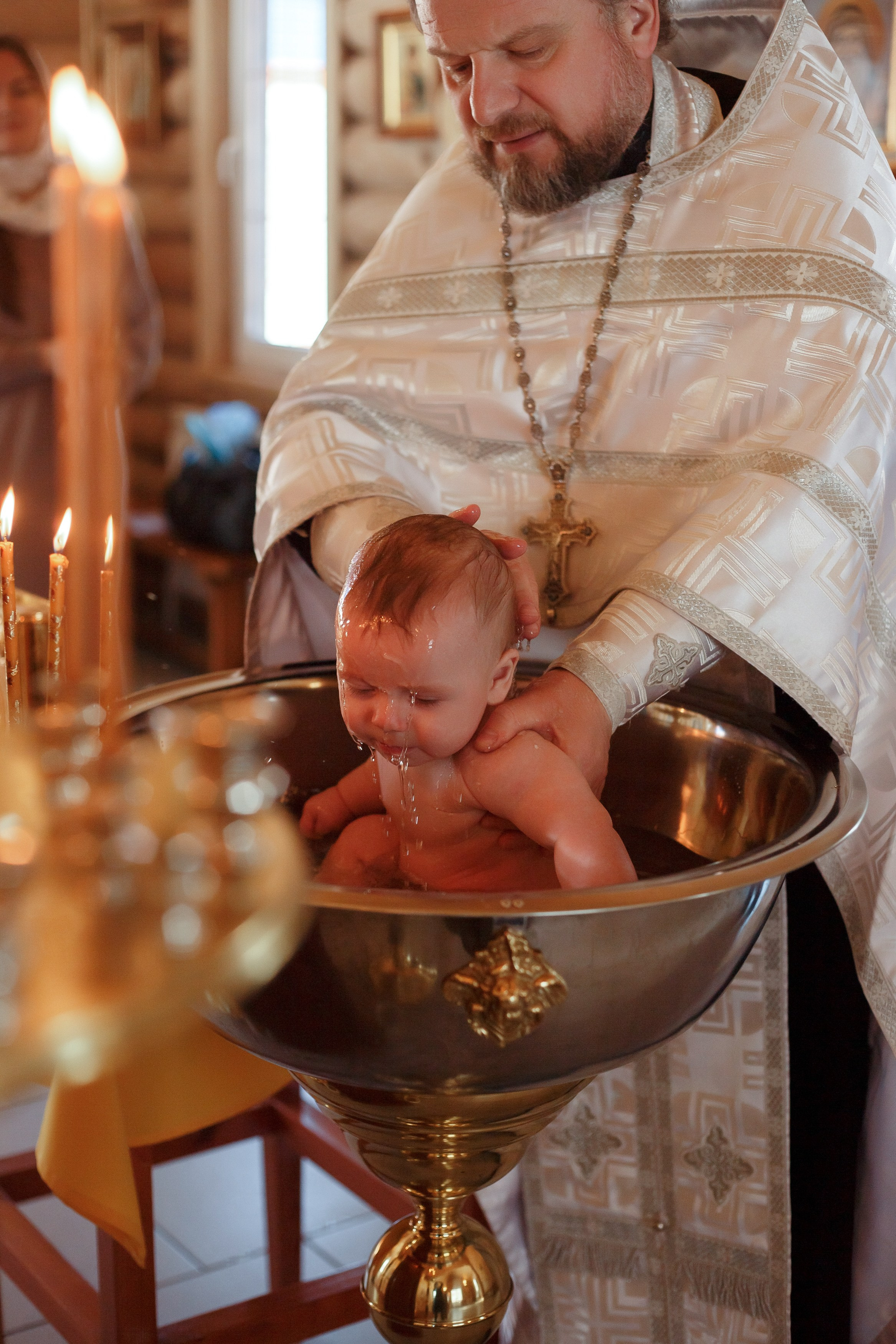 Таинство крещения Дмитрия. Портретный, семейный, свадебный фотограф в Брянске Маргарита Василькова