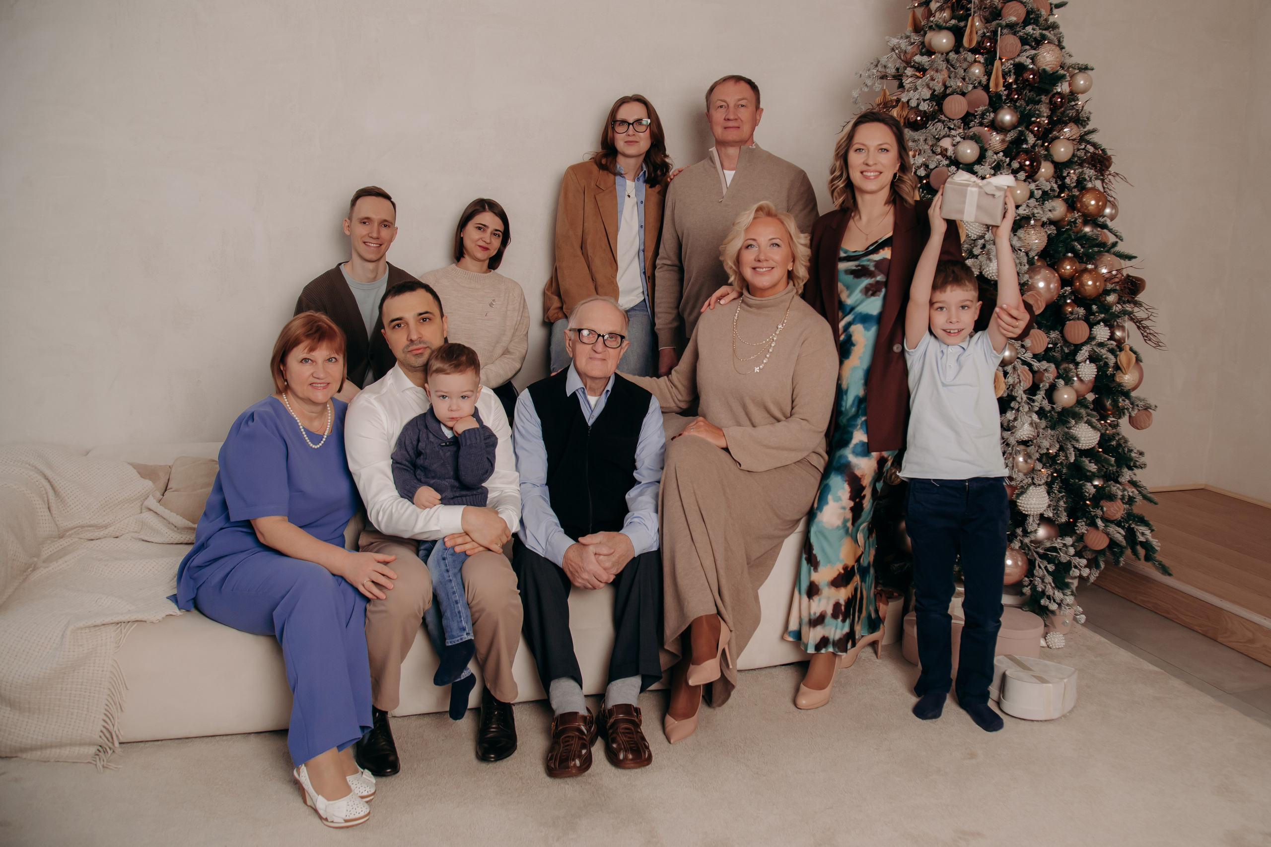 Большая новогодняя съемка в студии. Фотограф вашей улыбки. Москва