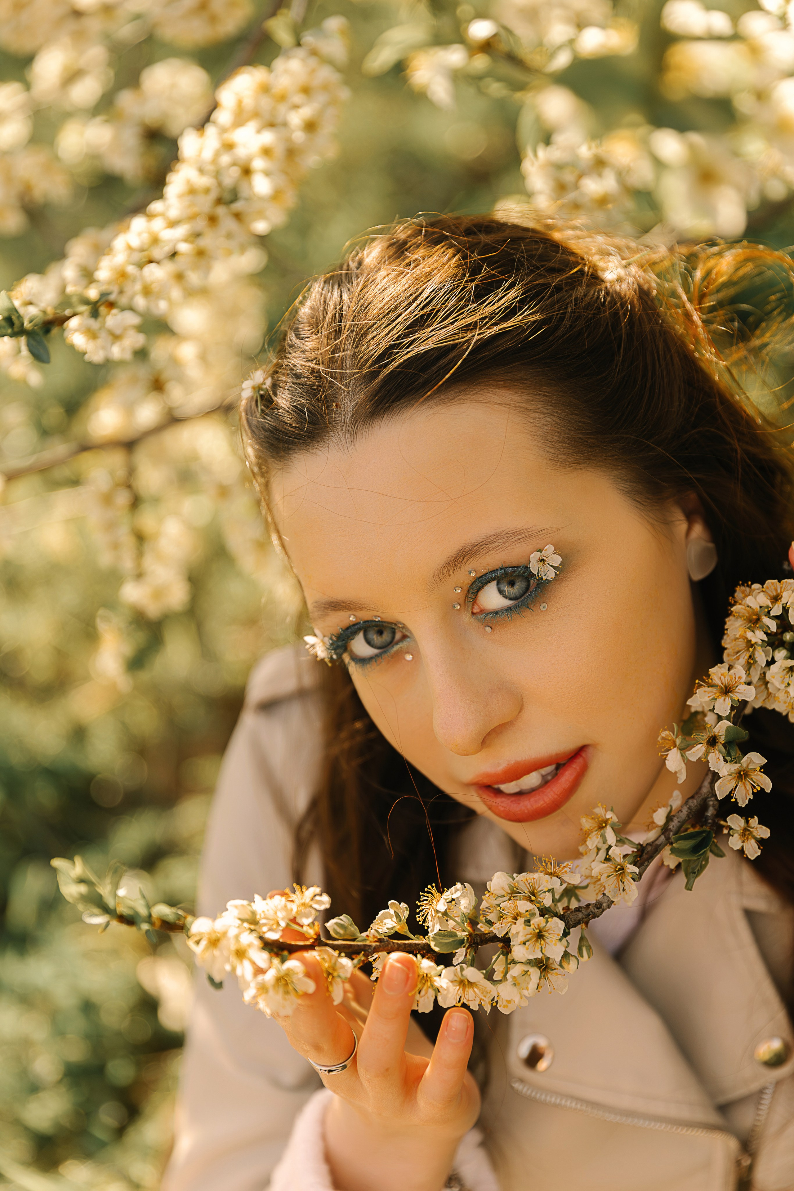Фотосессия в цветении в Москве. Семейный и женский фотограф в Москве Надежда Воробьева