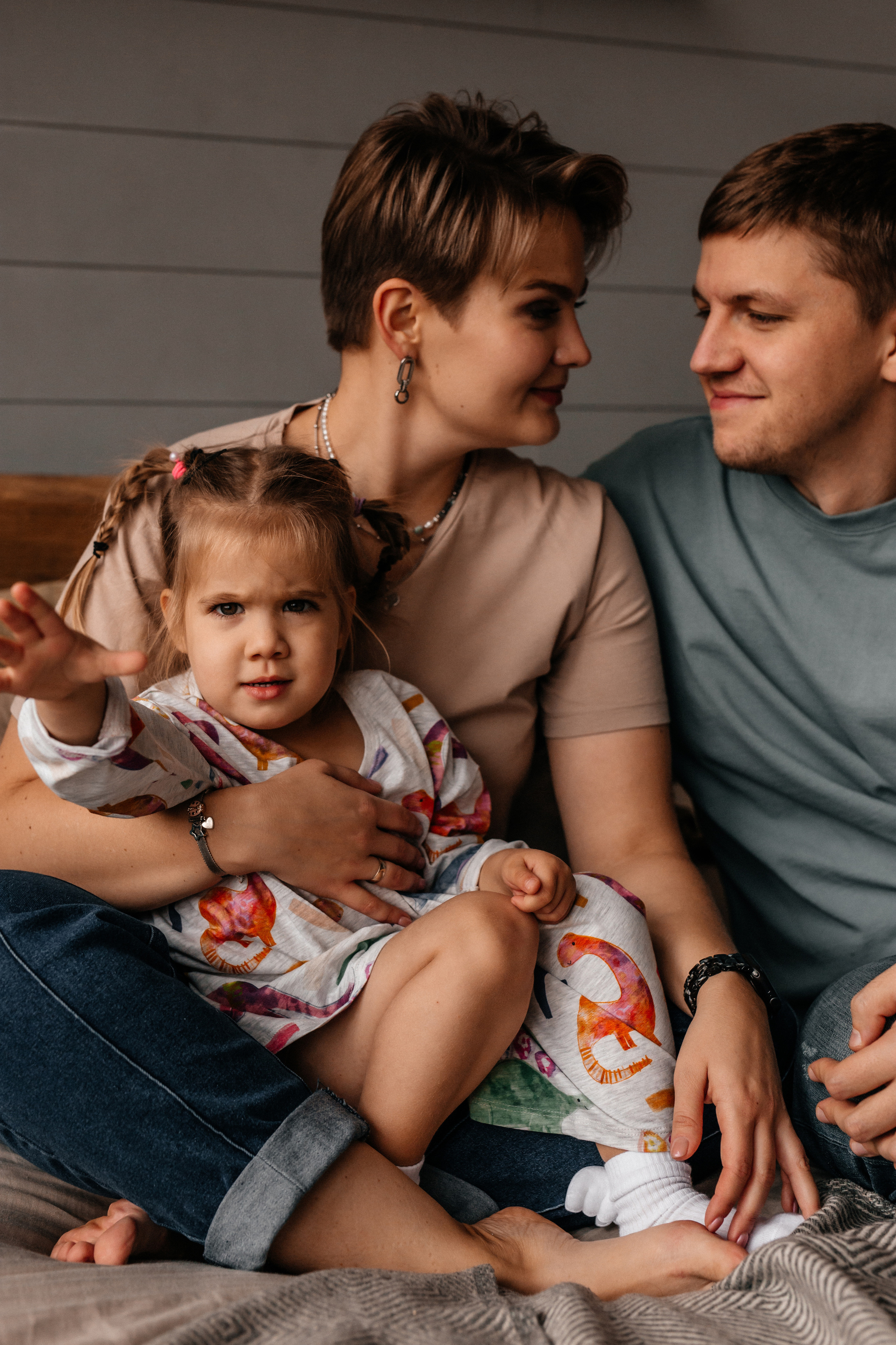 Ольга, Вадим и Ксюша. Семейный фотограф в Минске Саша Павлюк