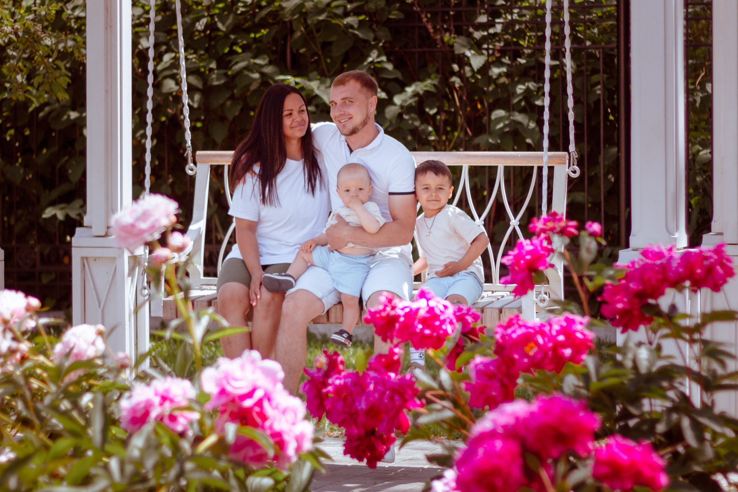 Семья Корнишиных. Фотограф Мария Винницкая