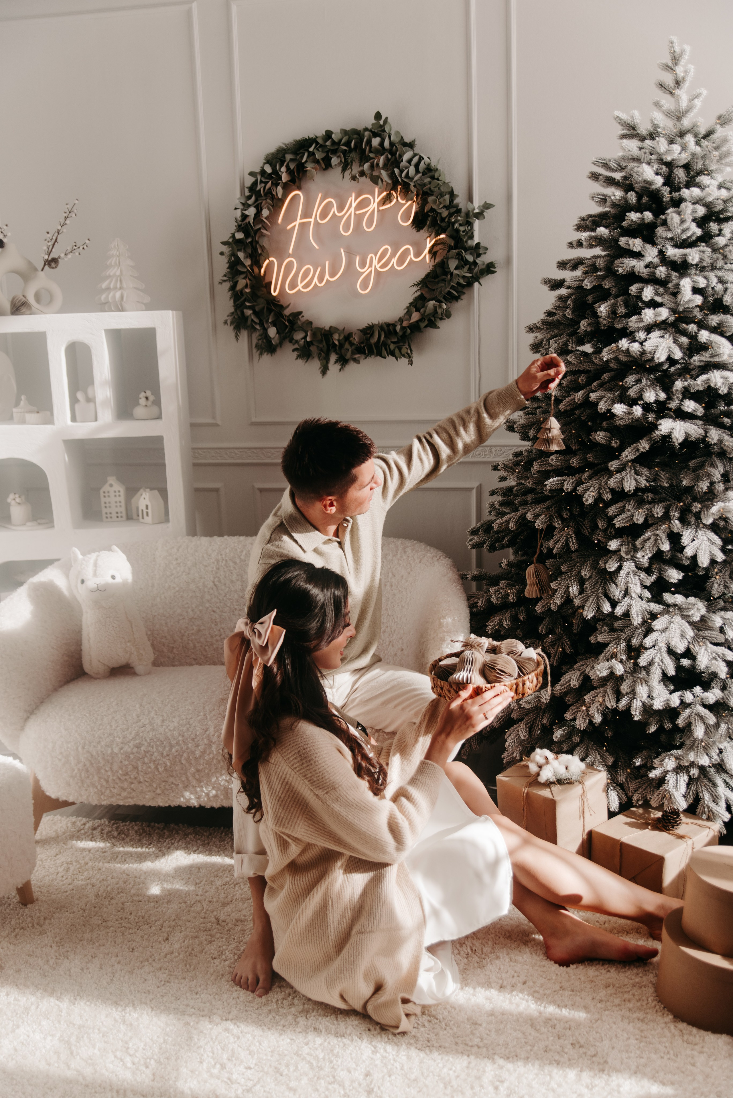 Новогодние фотосессии. Семейный и женский фотограф Лоо Краснодар Сочи Энем Татьяна Трибурт