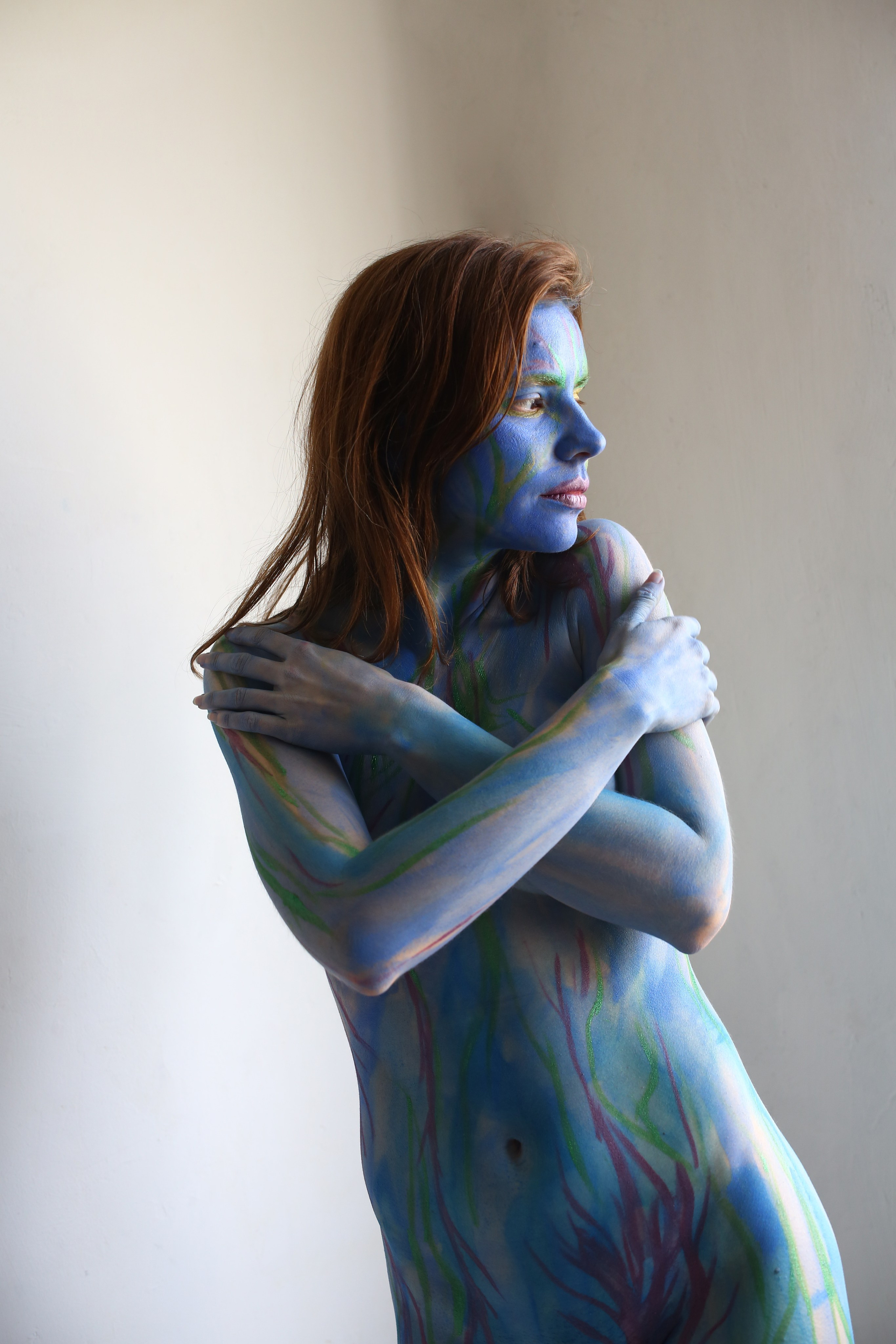 Бодиарт и грим. Художественная и эмоциональная съёмка в Москве