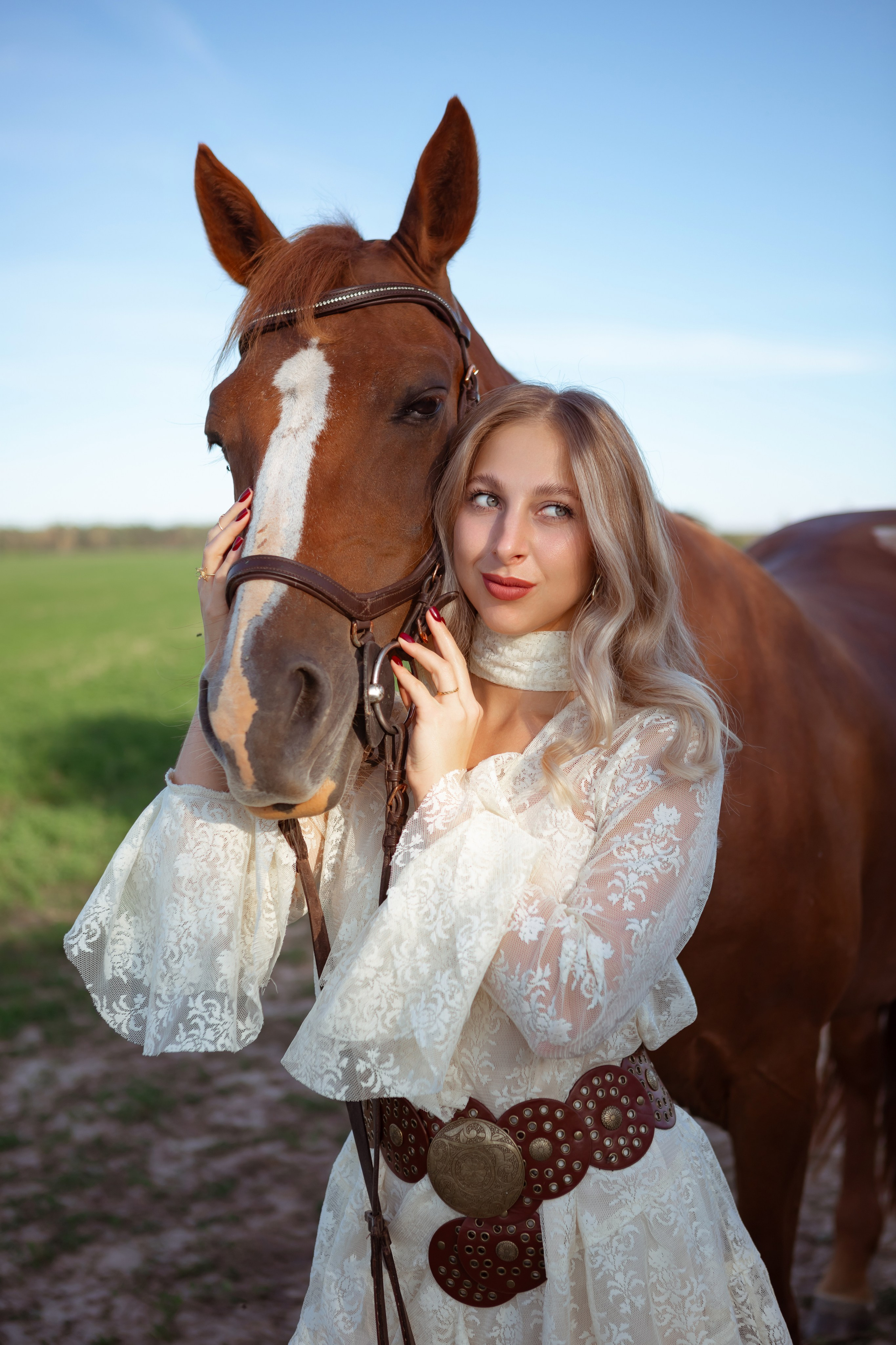 Съемка Елизавета с лошадьми. Фотограф Калуга