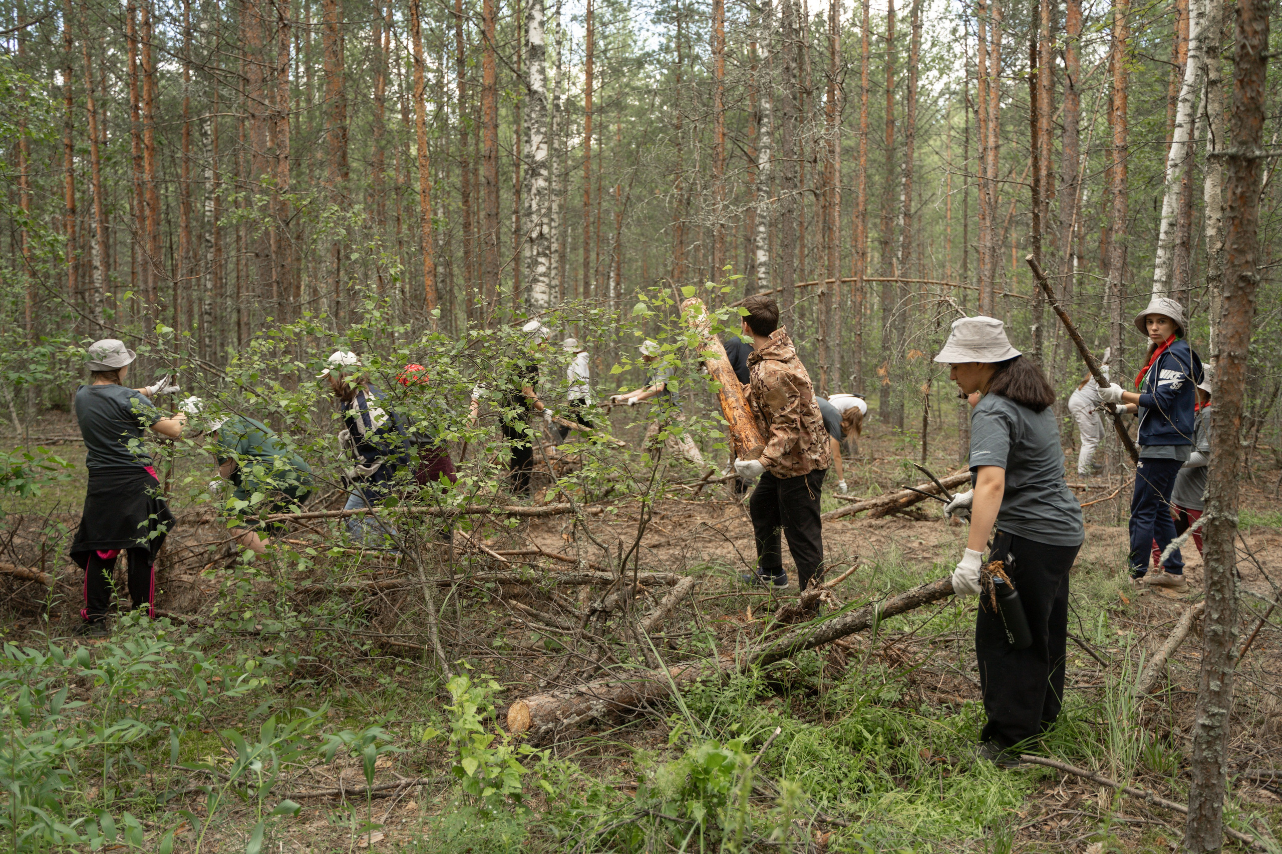 Эко-сборы добровольцев «О! Пушка» в национальном парке «Мещерский» 2024. Фотограф Надежда Погребняк | Рязань | Москва