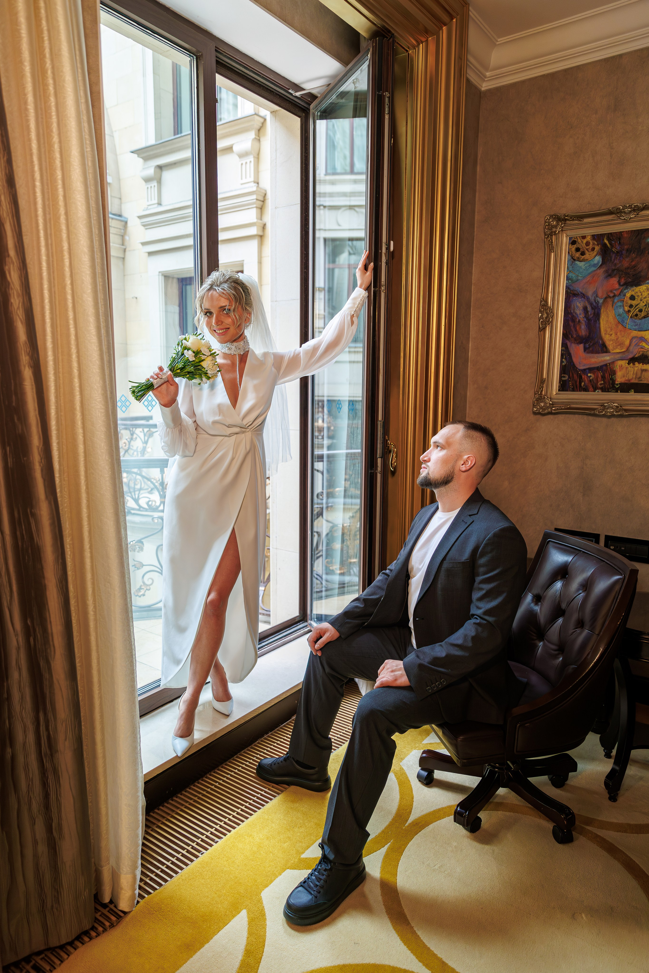 Свадебная фотосессия в отеле St.Regis Москва