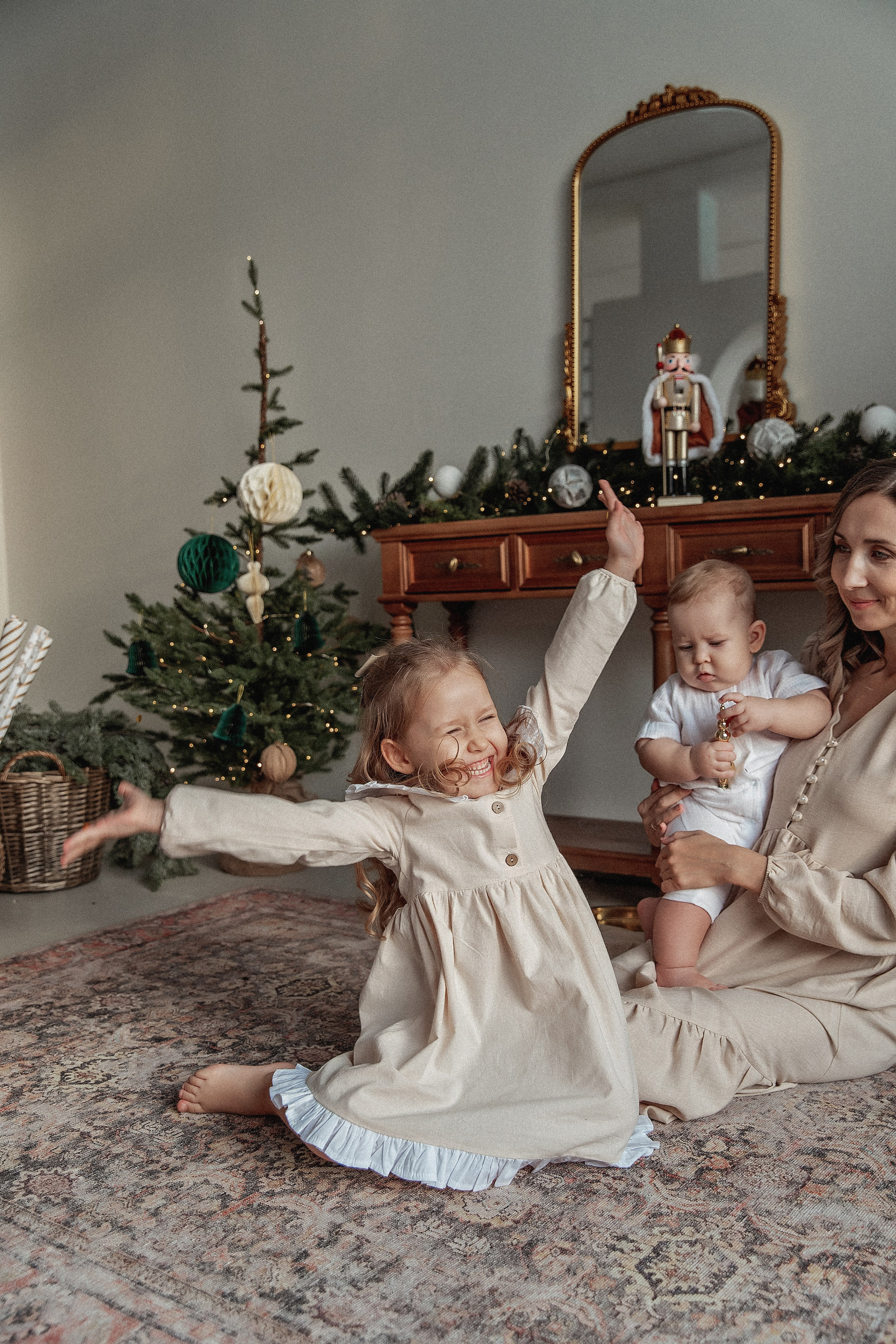 Семейное рождество. Детский и семейный фотограф в Красноярске Юлия Бирюкова
