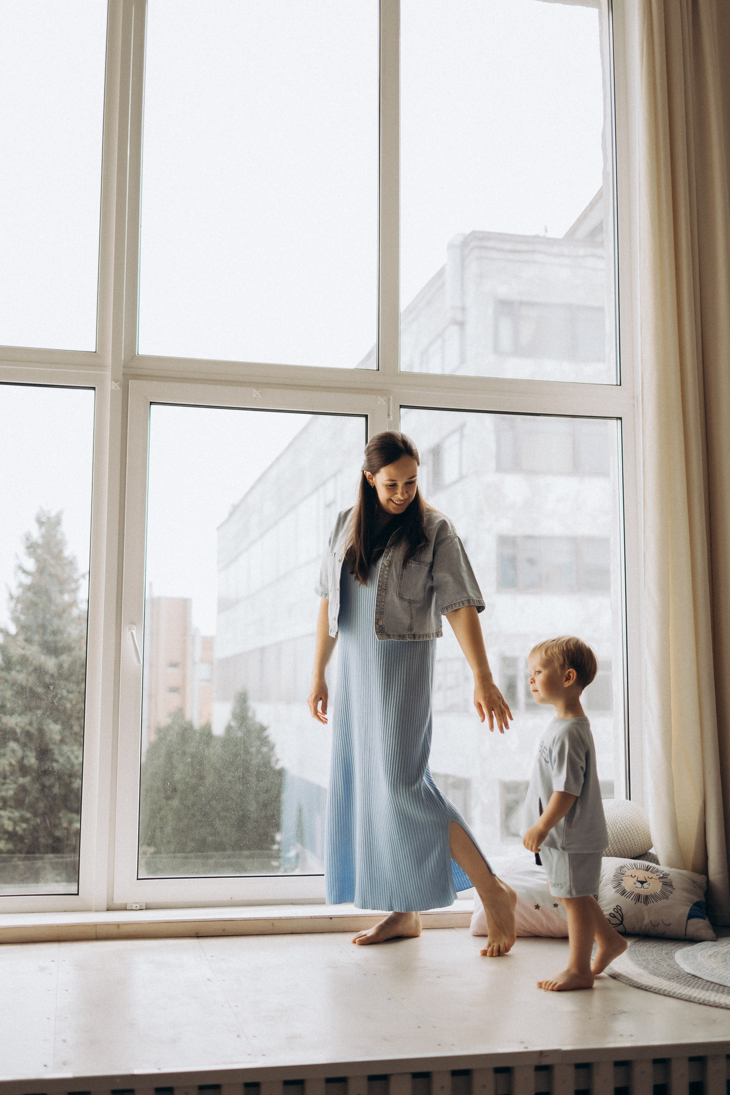 Лев с мамой. Фотограф Нижний Новгород