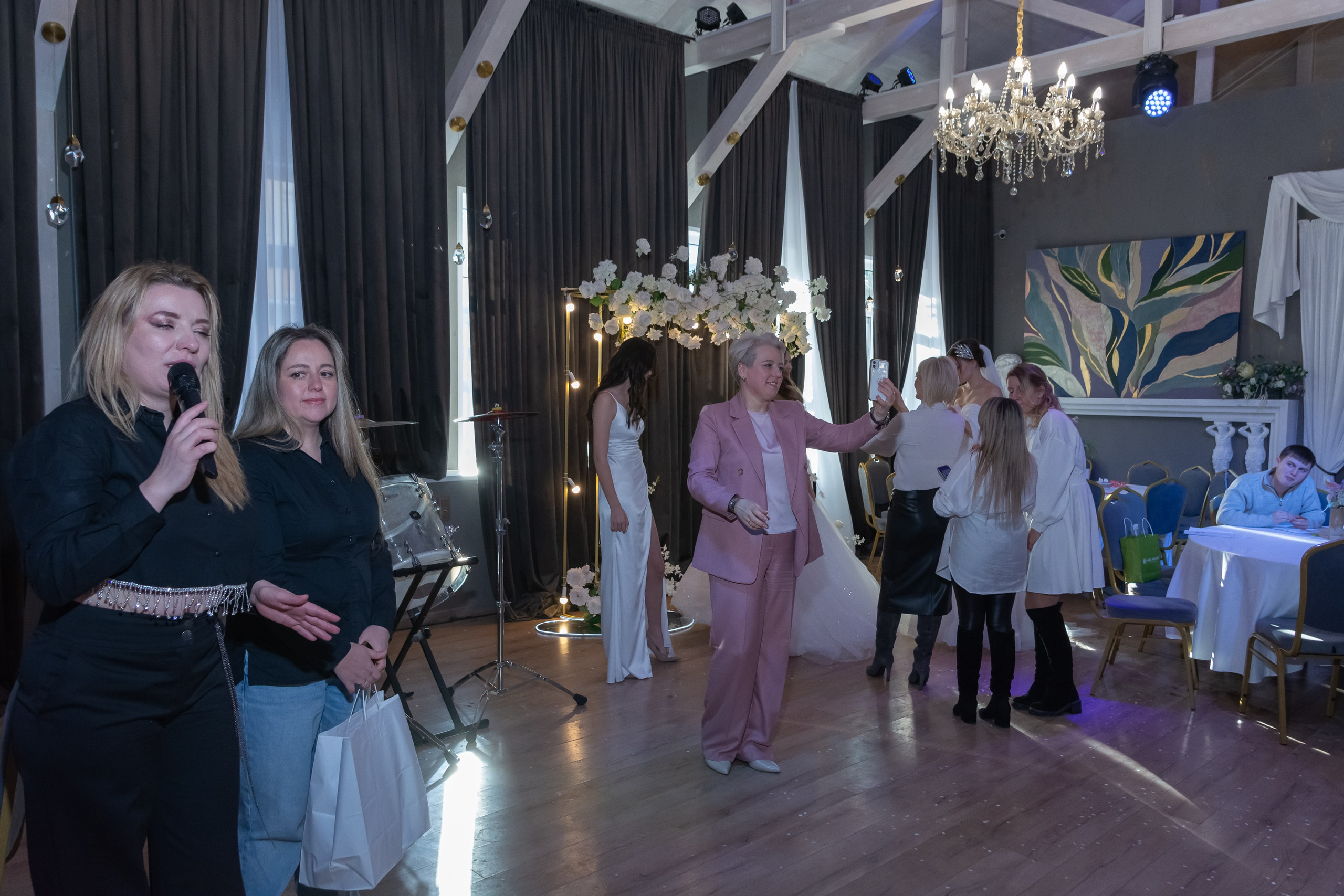 Свадебное чаепитие для молодоженов