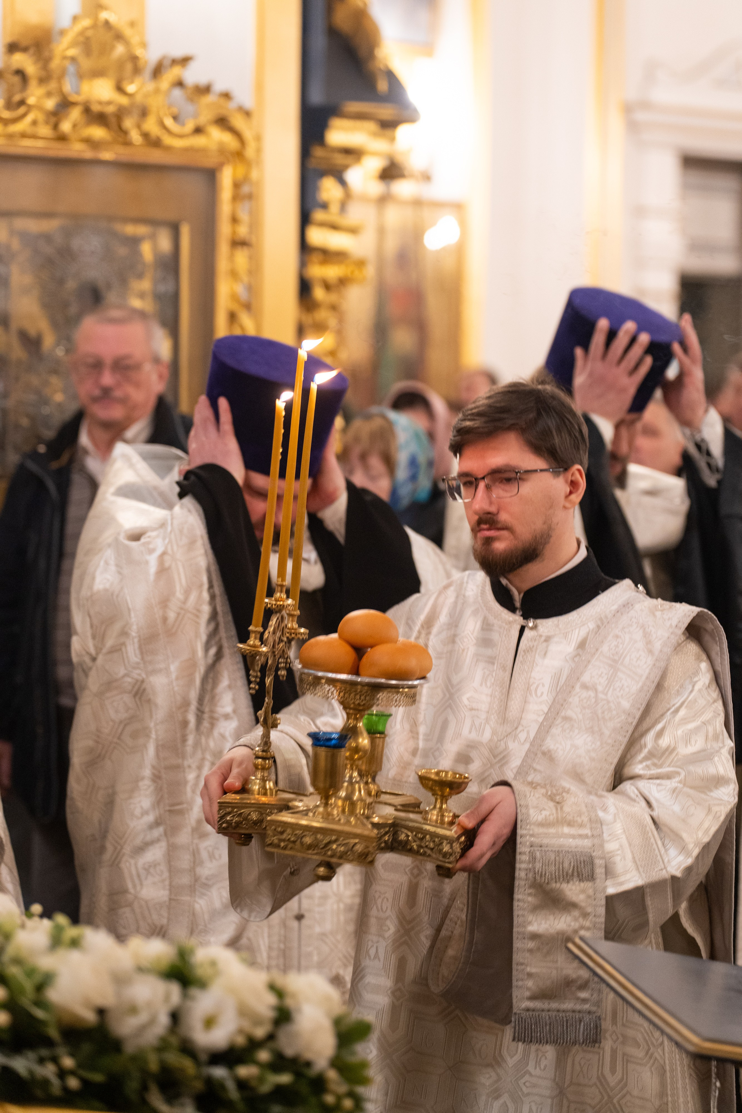 Праздничное бдение в Николо-Богоявленском морском соборе. НИКОЛО-БОГОЯВЛЕНСКИЙ МОРСКОЙ СОБОР