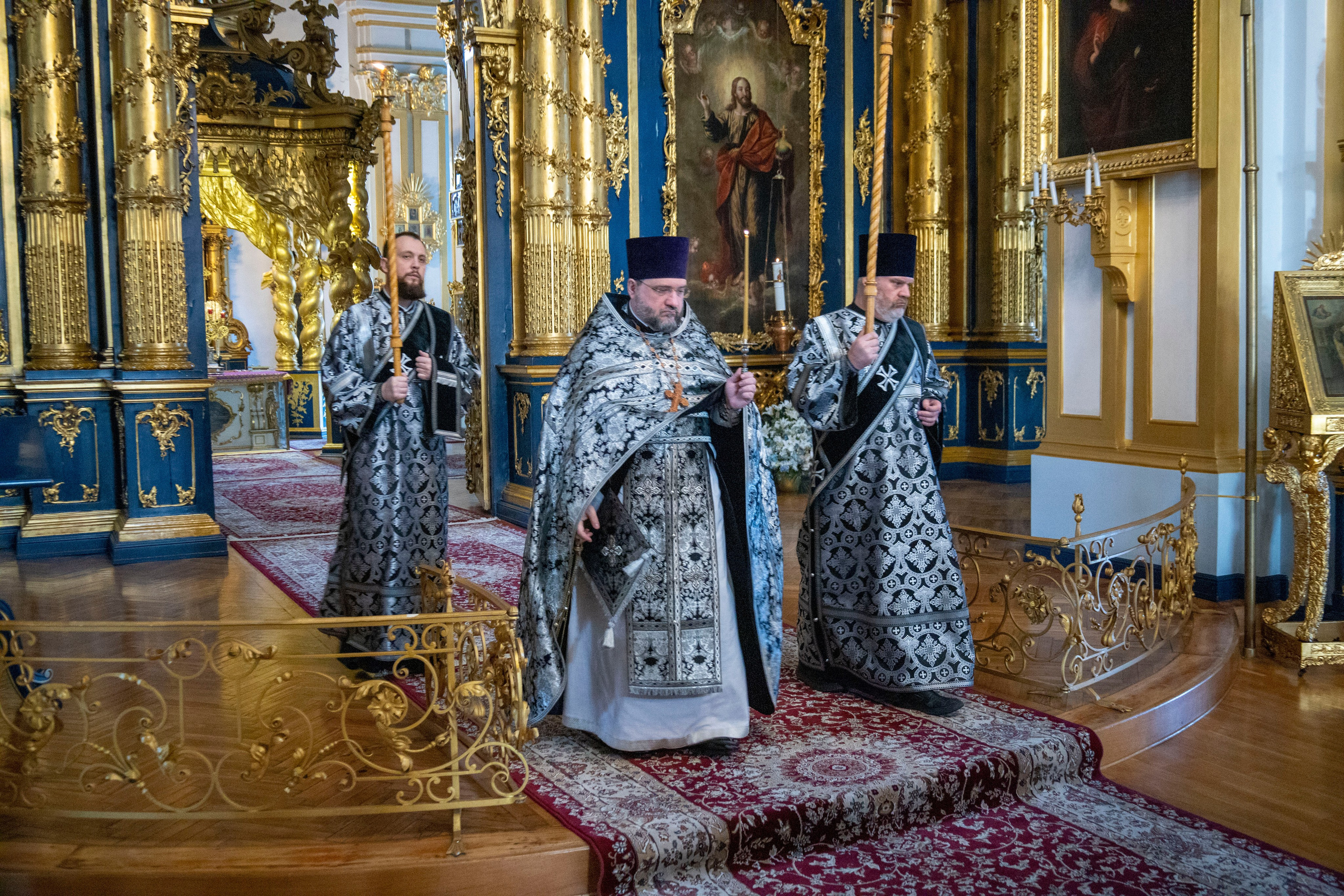 ЧИН ПОГРЕБЕНИЯ СПАСИТЕЛЯ. НИКОЛО-БОГОЯВЛЕНСКИЙ МОРСКОЙ СОБОР