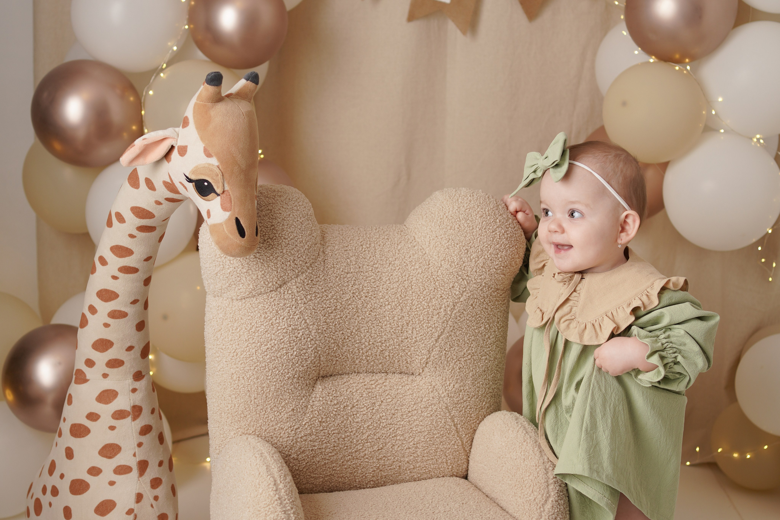 Фотосессия 1 годик Стефании. Детский фотограф и фотограф новорожденных в Калининград Оксана Иваний