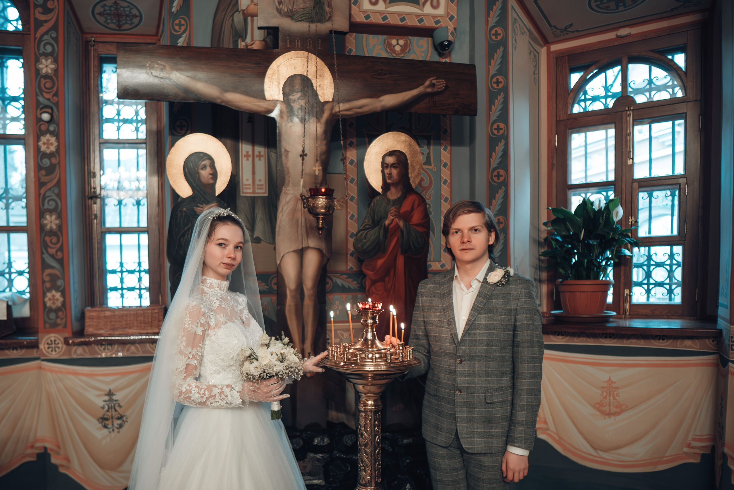 Венчание в Москве Евы и Даниила