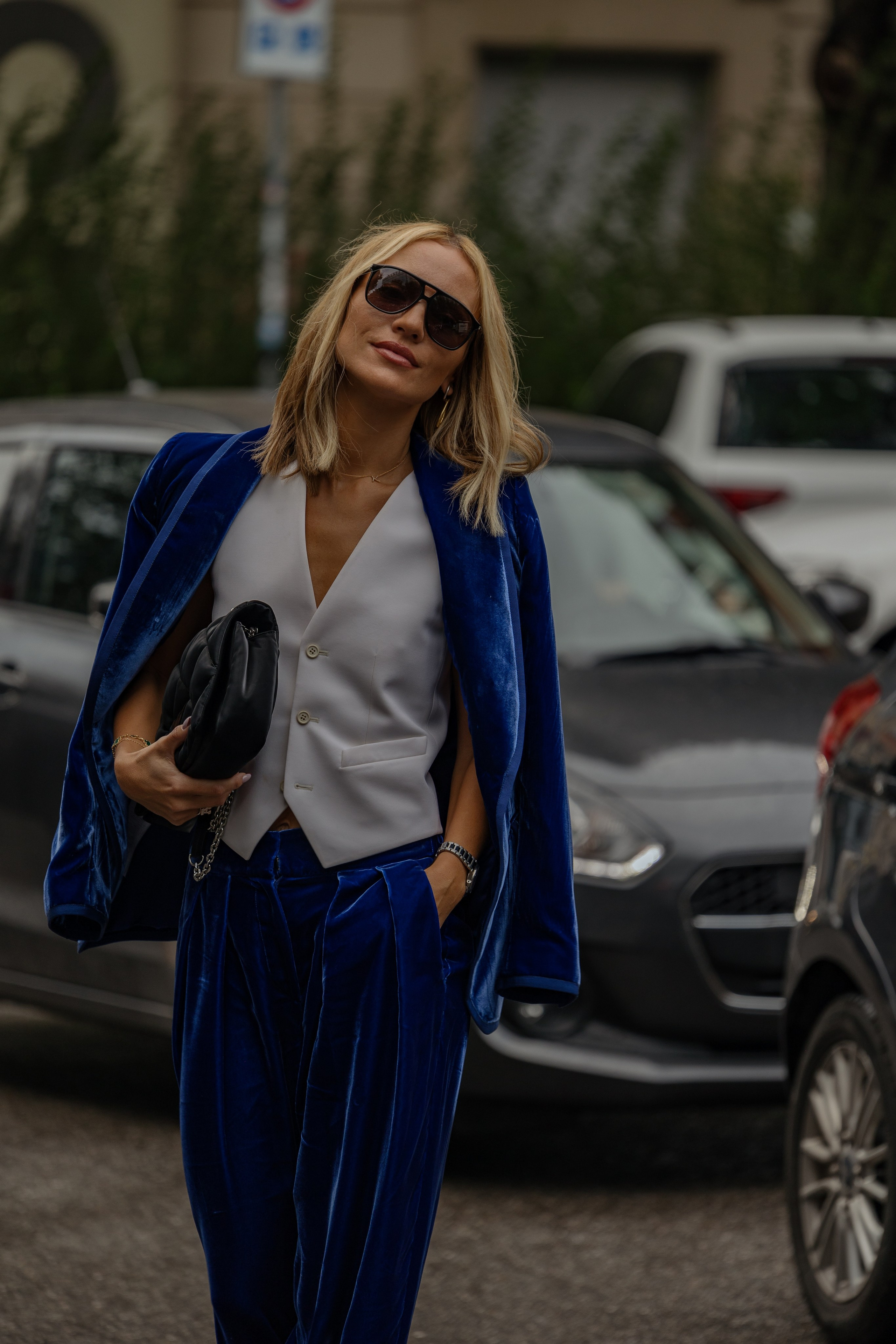 MFW SPRING/SUMMER 2024 EMPORIO ARMANI. Photographer in Milan Ivan Goncharov