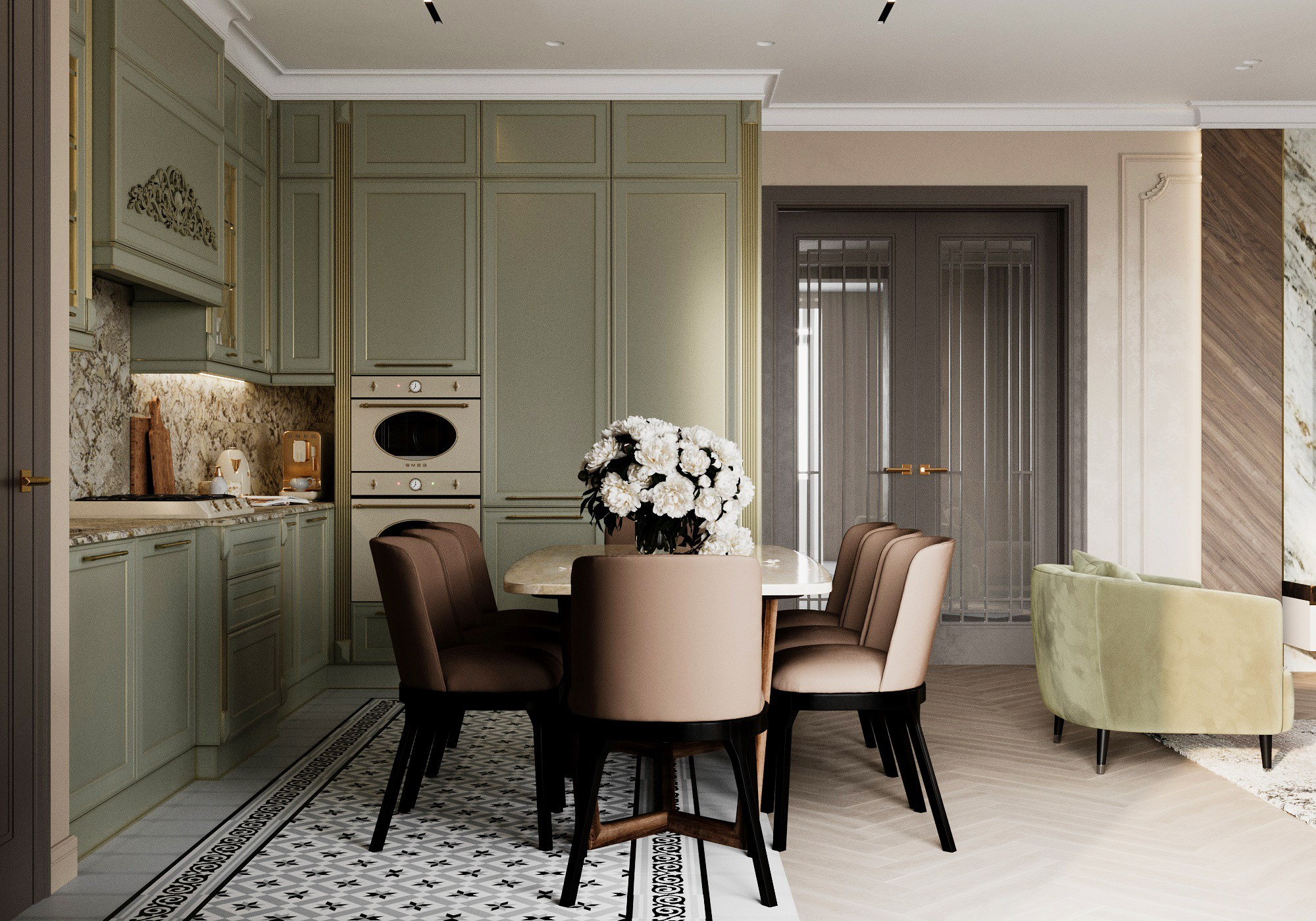 Дягилево гостиная Финал. Визуализатор Векшина Елена