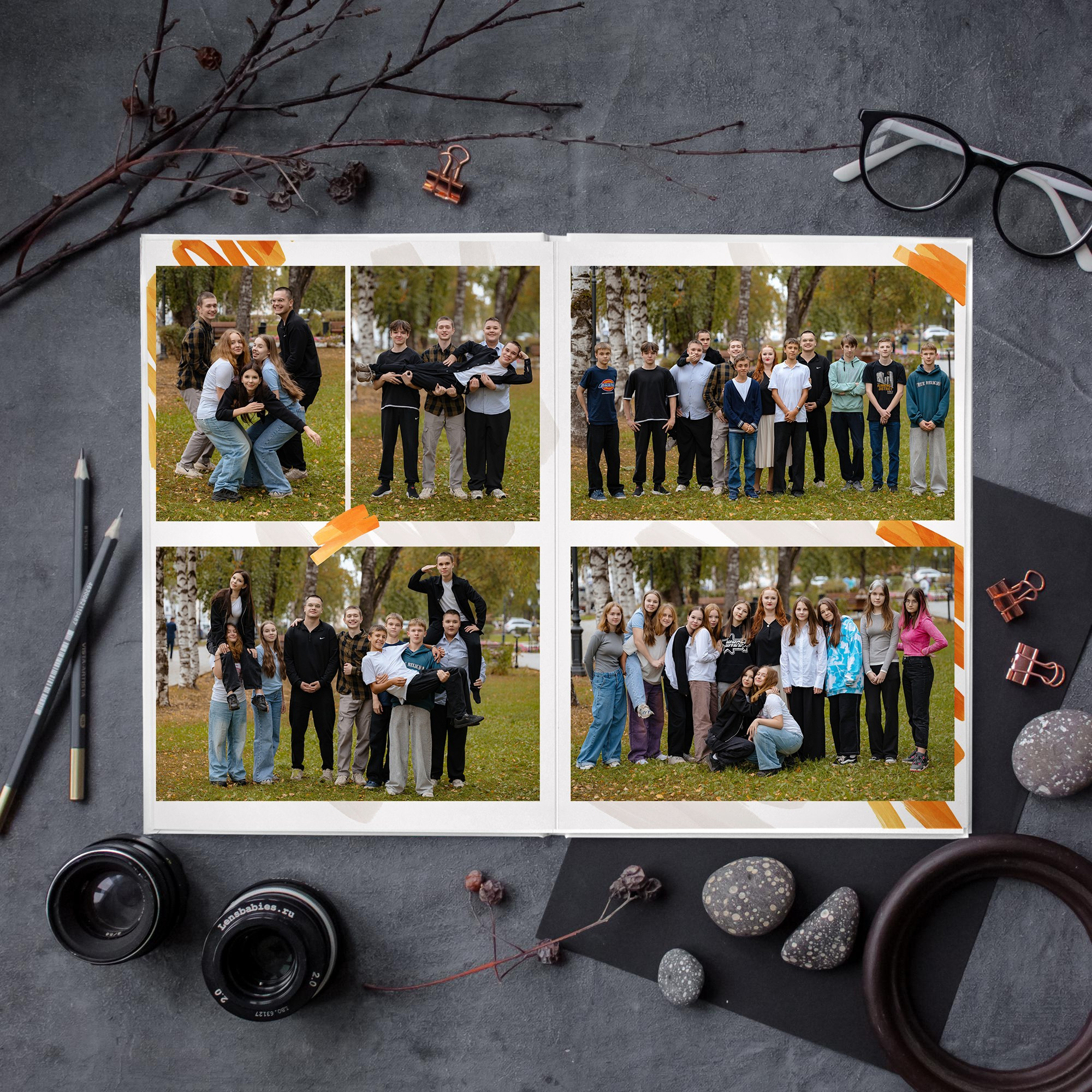 Альбом для старших классов (5 разворотов) 3000 руб. Школьный и свадебный фотограф в Сыктывкаре Никита Козлов